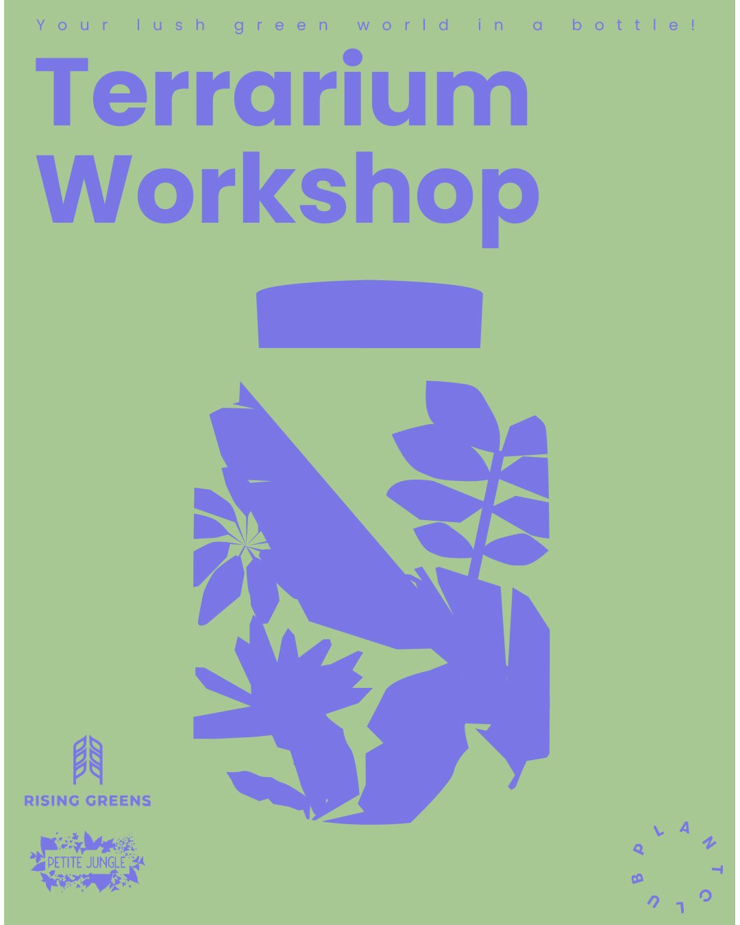 Terrarium workshop with Petite Jungle