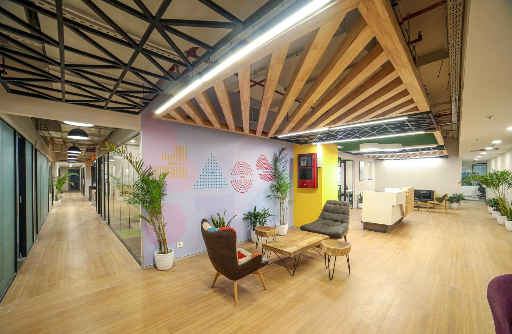  When designing an interior, think about what materials can first be reused or repurposed. 