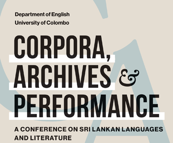Corpora, Archives &amp; Performance