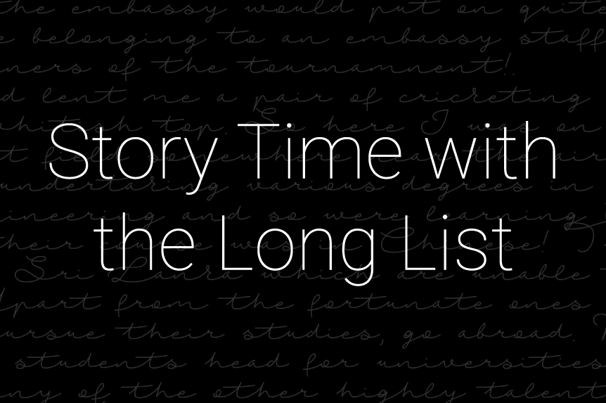 Gratiaen Prize 2019 Long List Readings