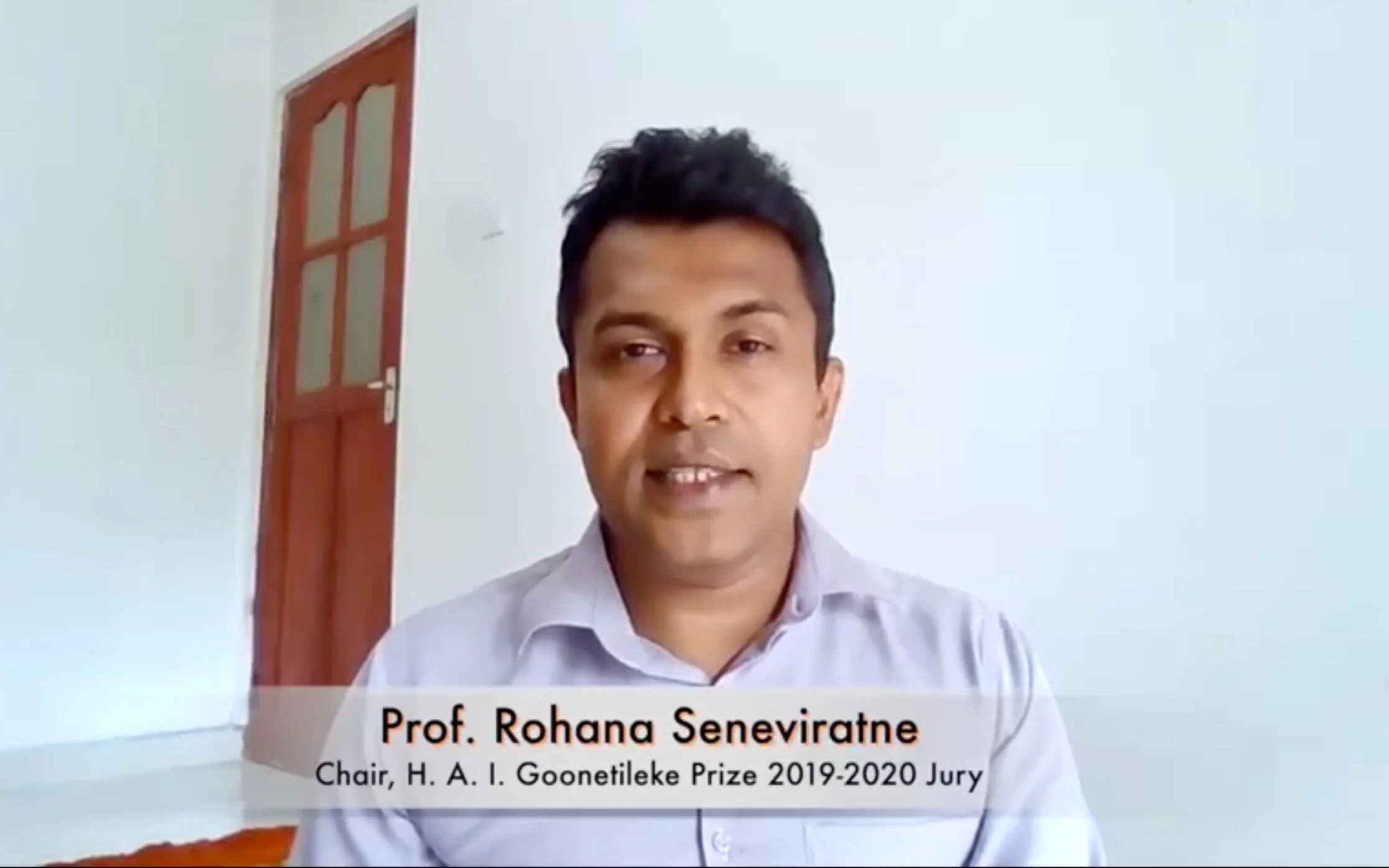 The H.A.I. Goonetileke Prize for Literary Translation Jury Report