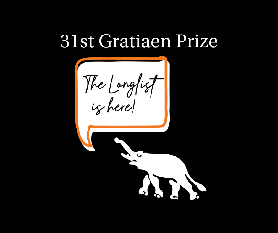 The 31st Gratiaen Prize - Longlist