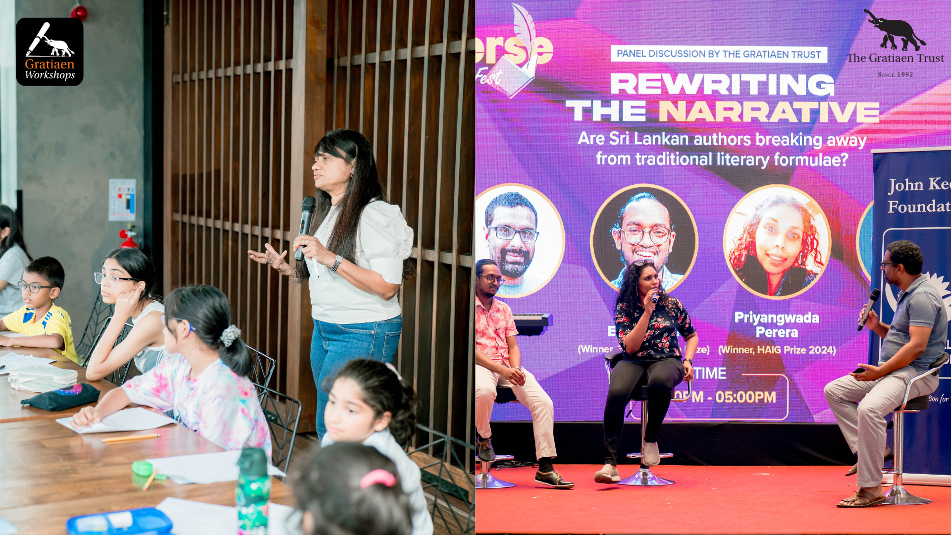 Gratiaen Trust Curates Literary Events at Havelock City Literary Festival