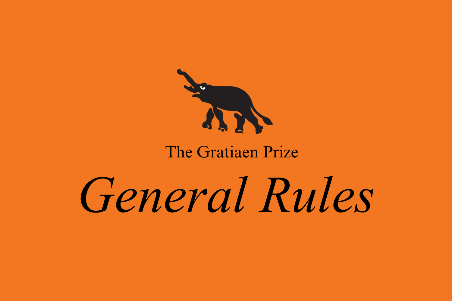 General Rules