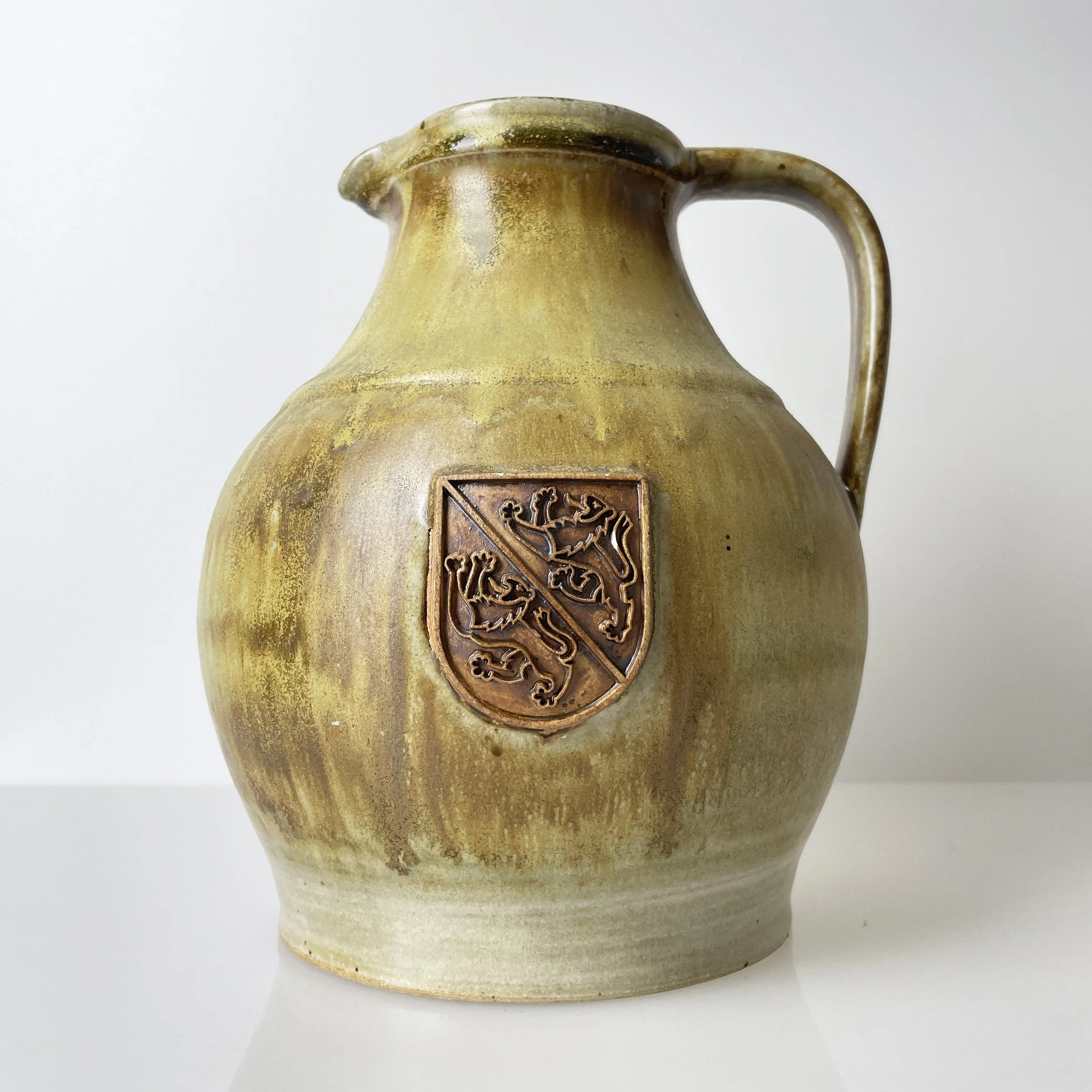 1960's Arnold Zahner Ceramic (Lion) Vase - Rheinfelden Keramik, Switzerland