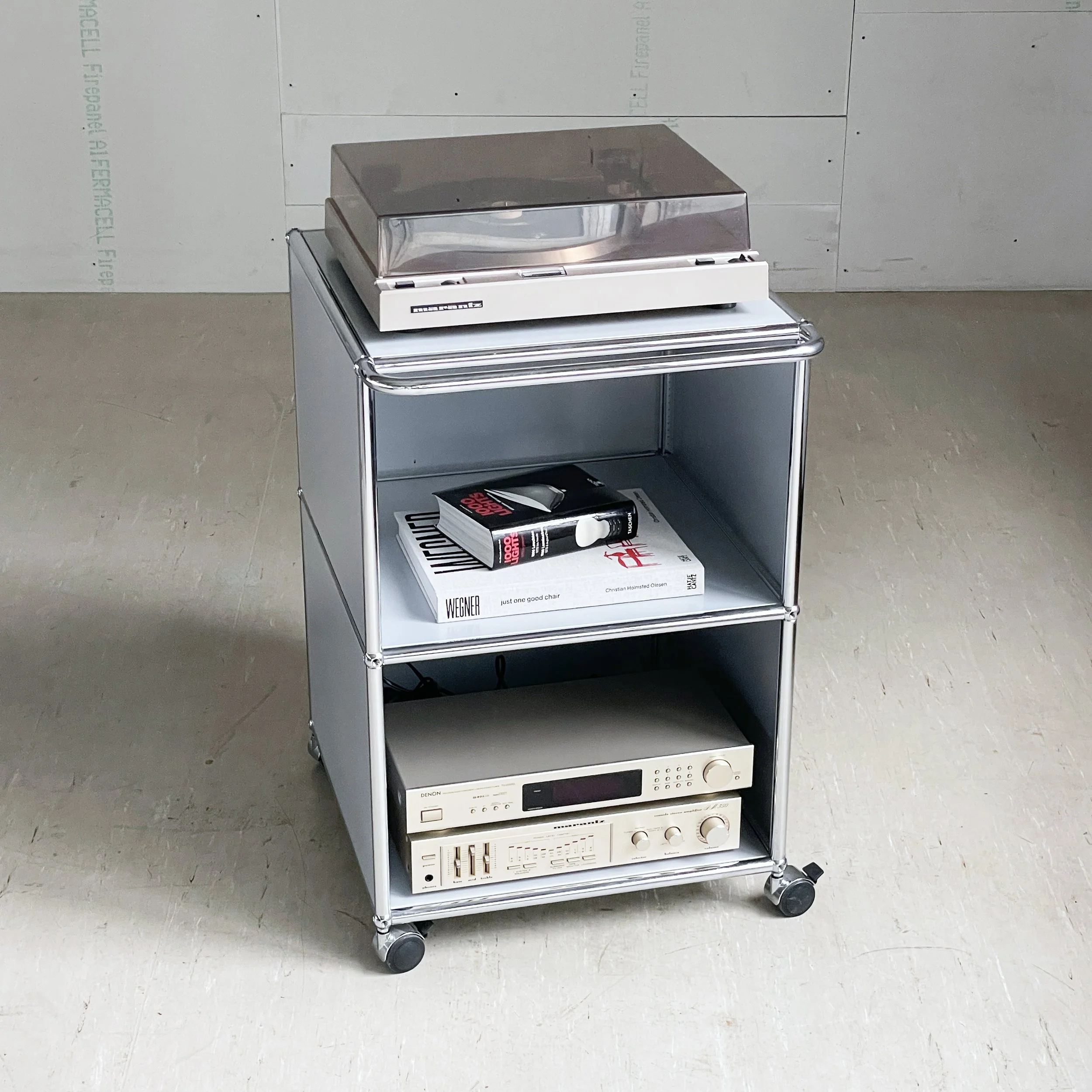 USM Haller Bar Cart / Hi-Fi Rack