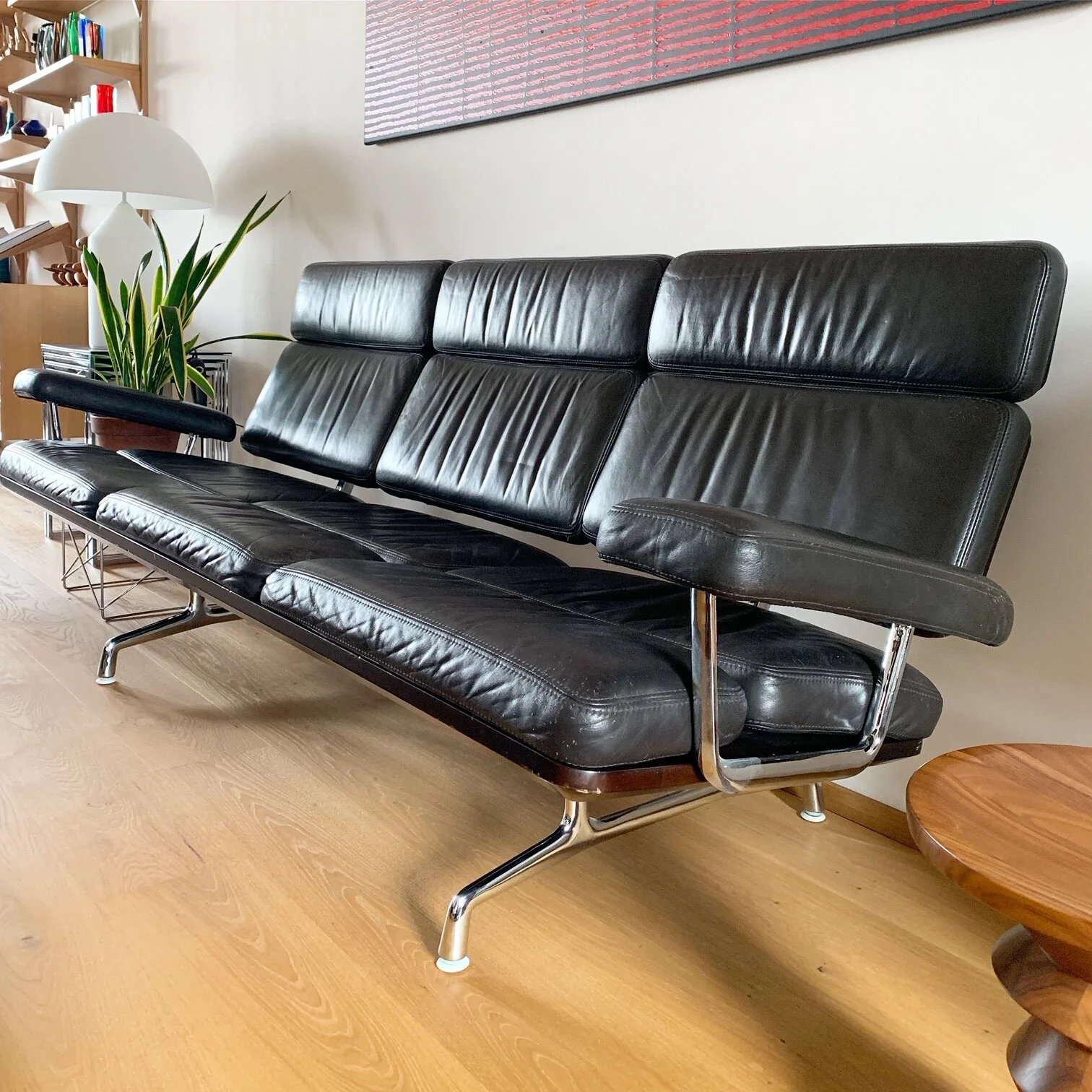 Eames 3er Soft Pad Sofa Vitra