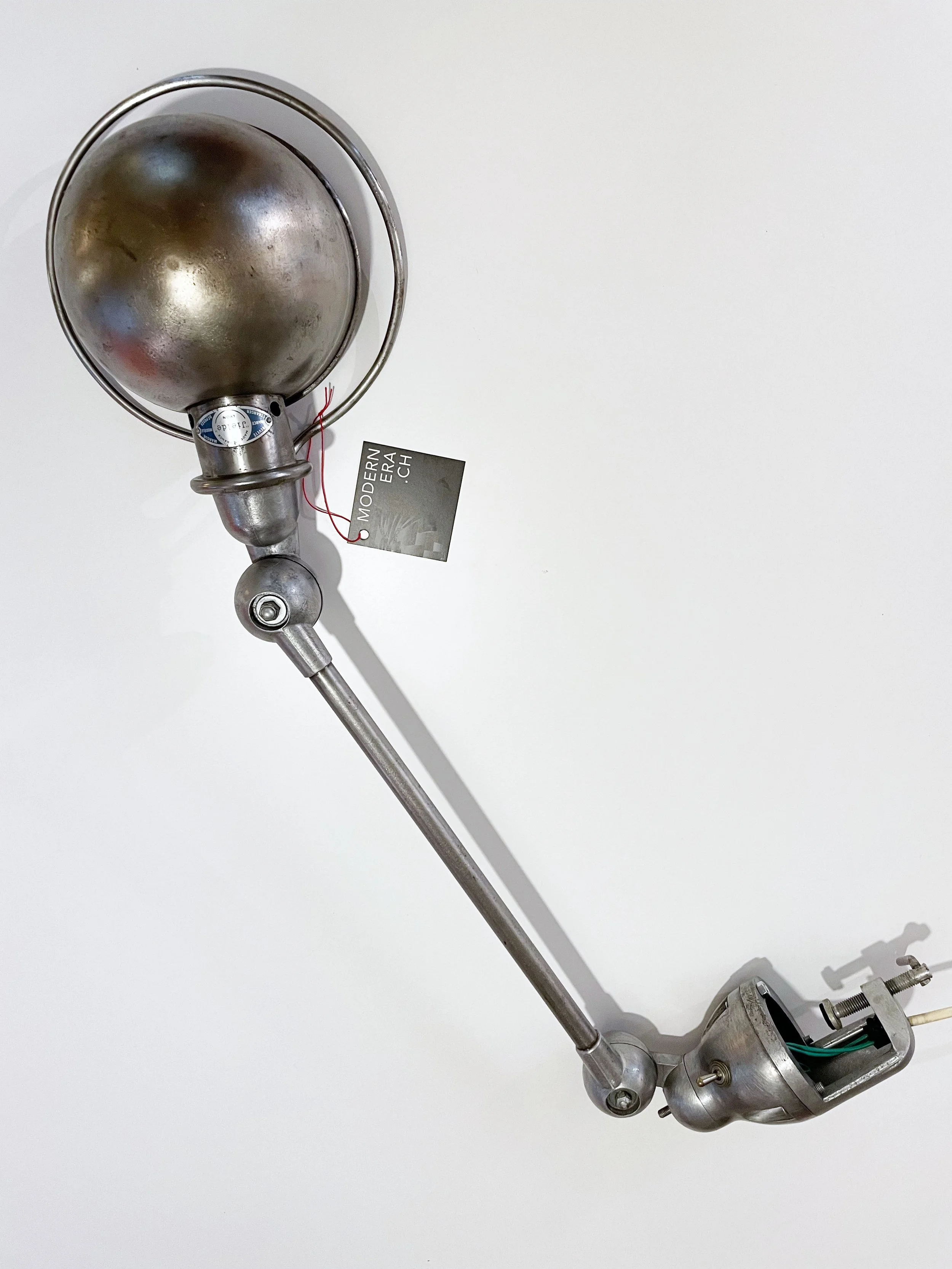 1950's Jieldé Desk Lamp with Clamp