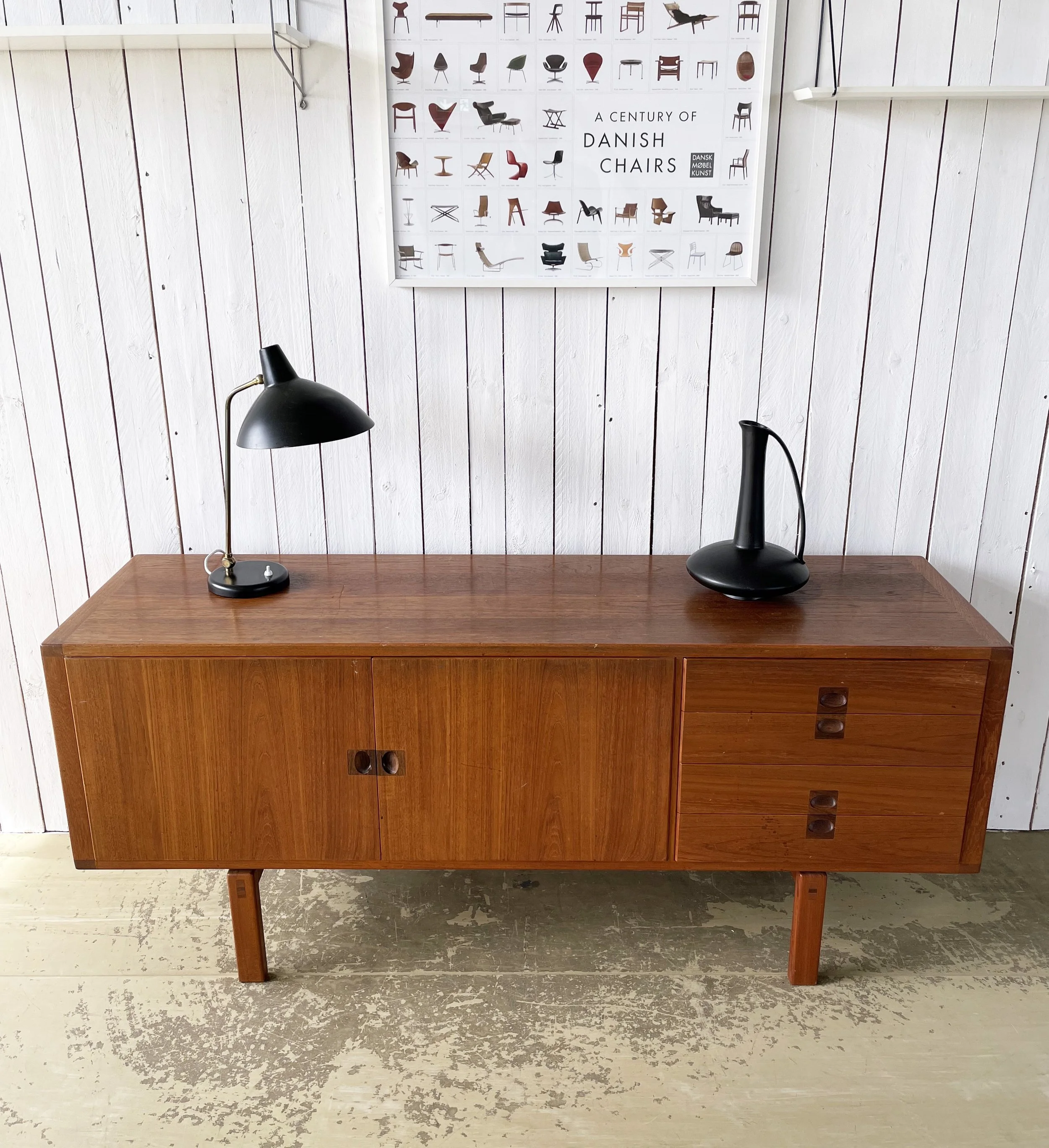 Teak 'Corona' Sideboard designed by Lennart Bender