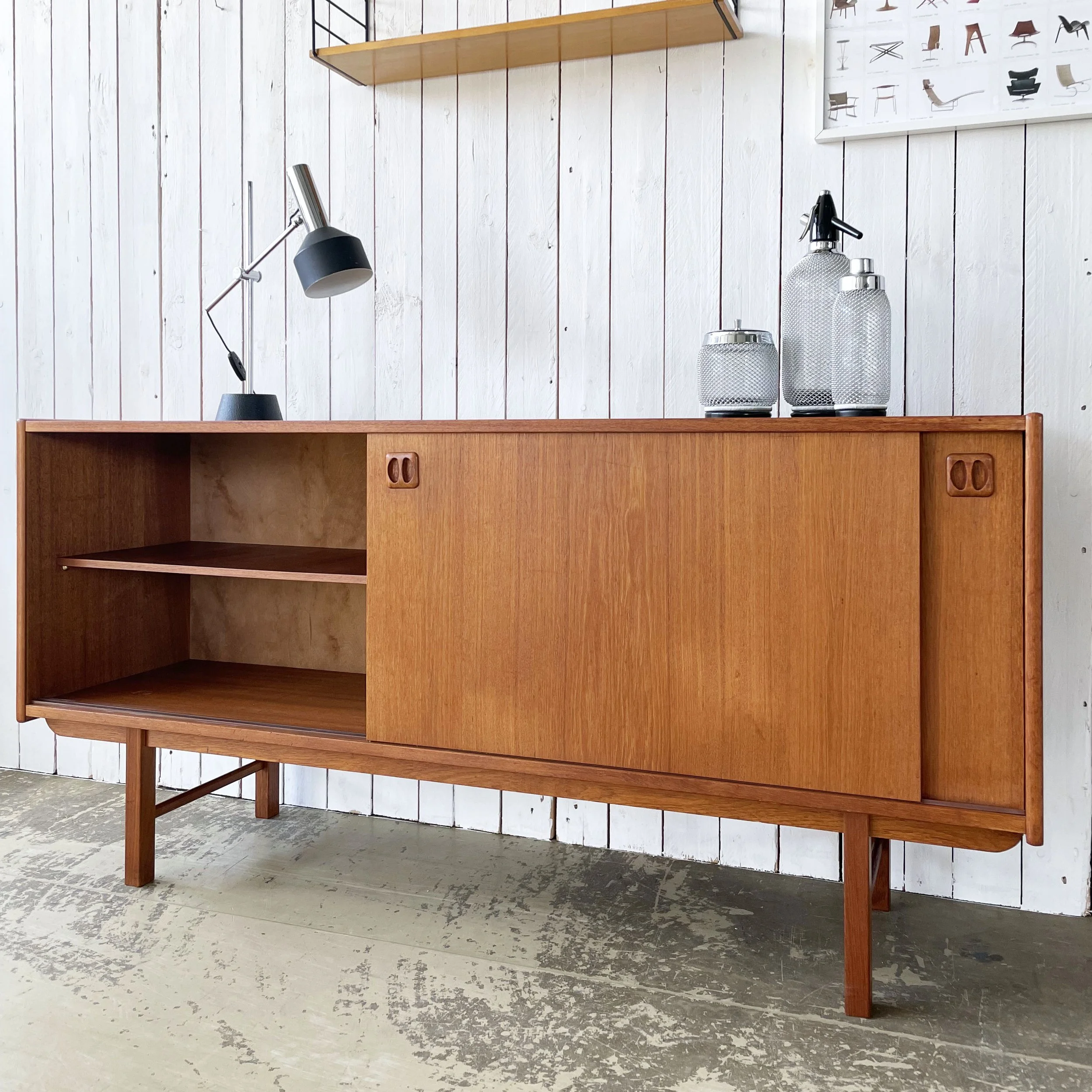 Scandinavian Teak Sideboard / Credenza