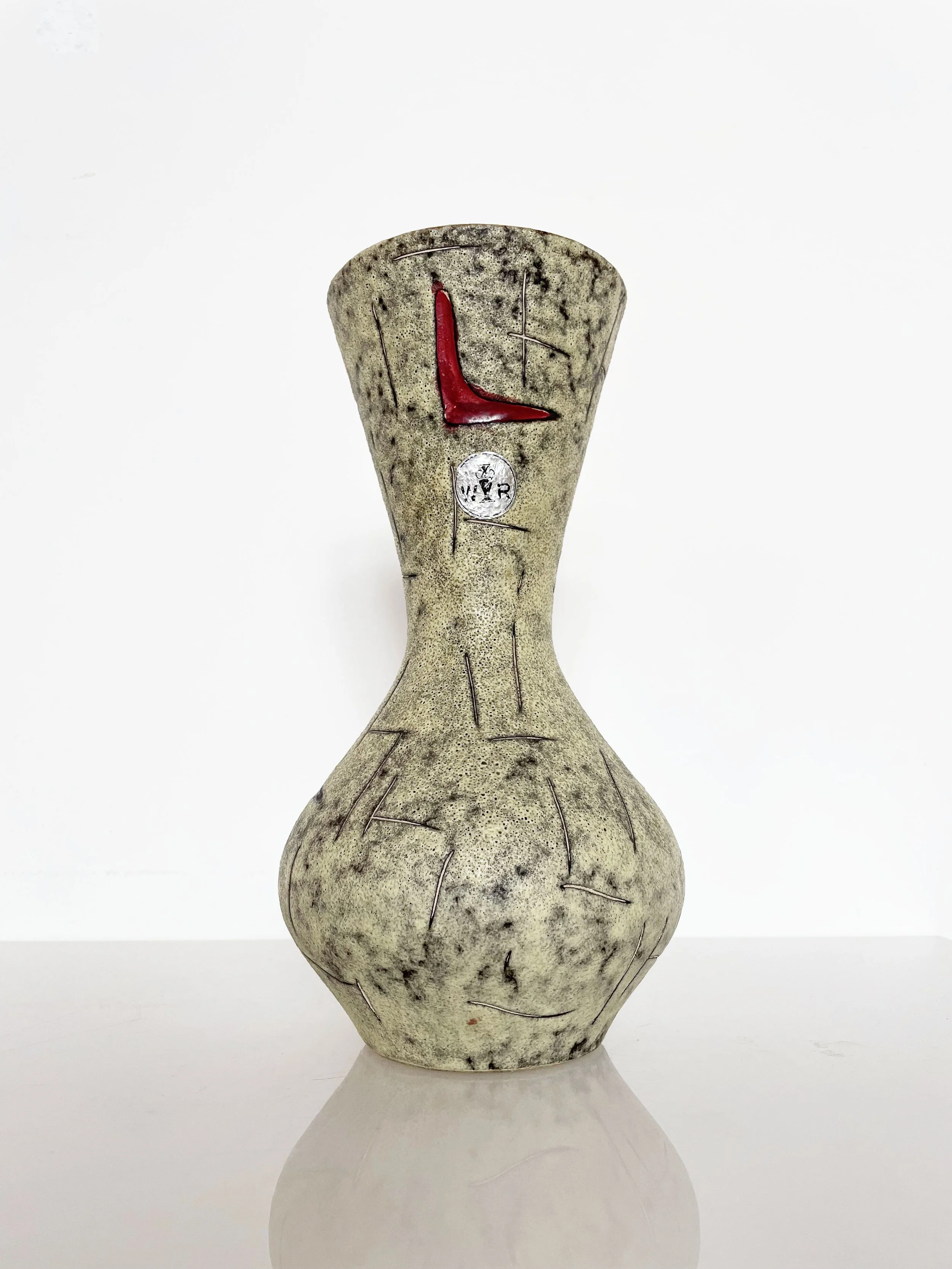 1950’s Scheurich West German Ceramic Vase 523-24