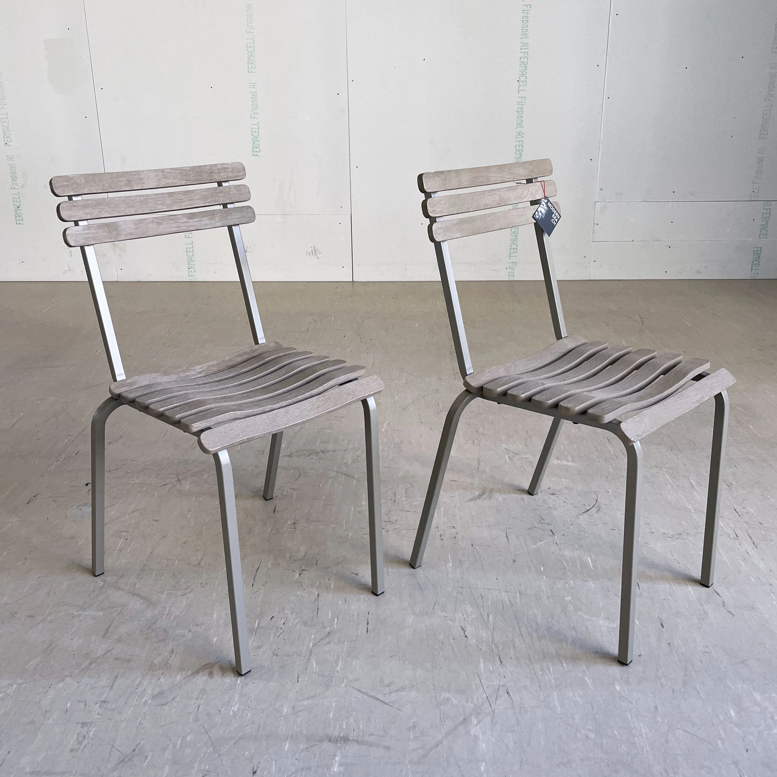 Pair of Ethimo 'Laren' Stacking Garden Chairs