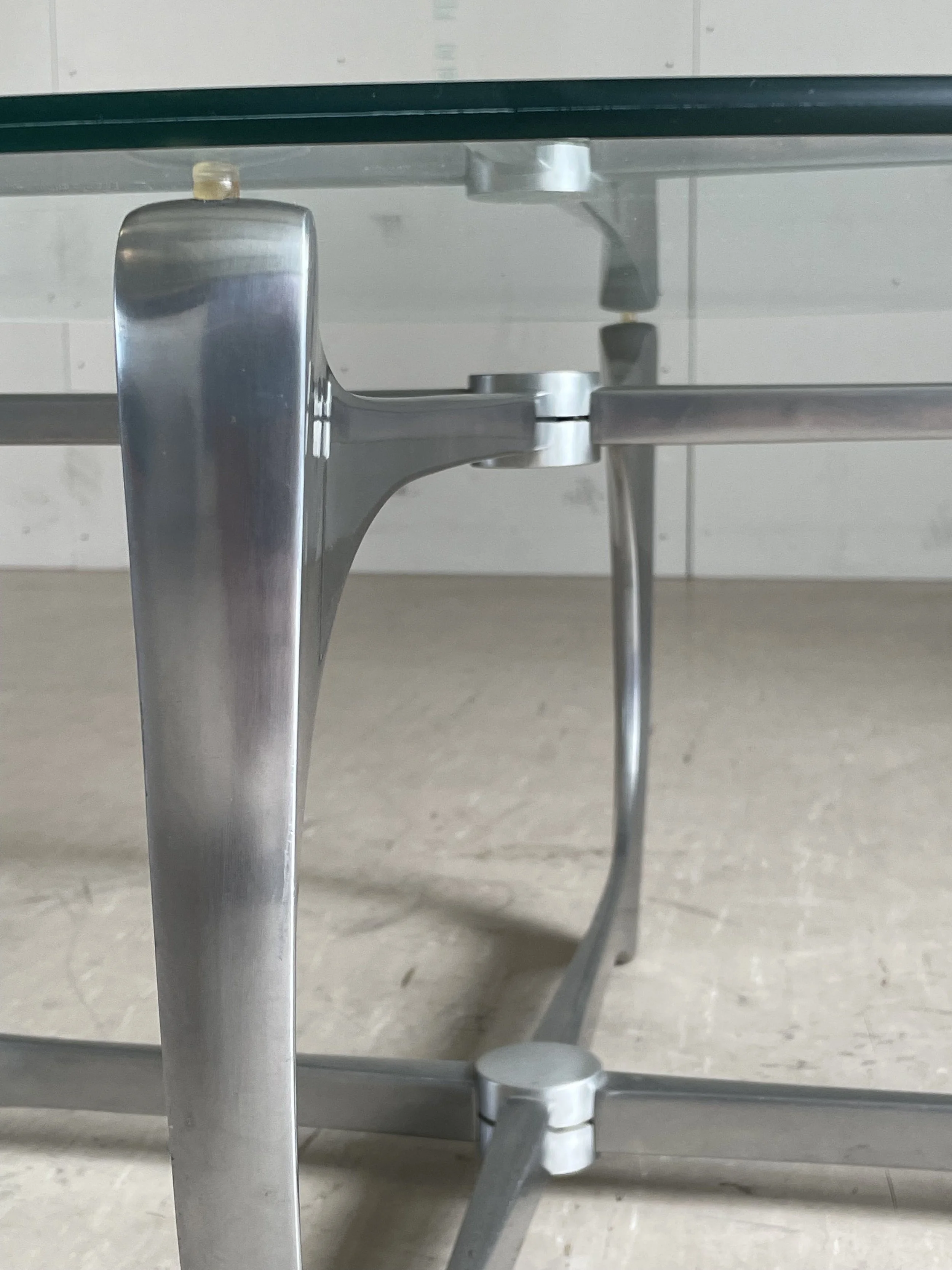 Knut Hesterberg Glas Salontisch / Coffee Table