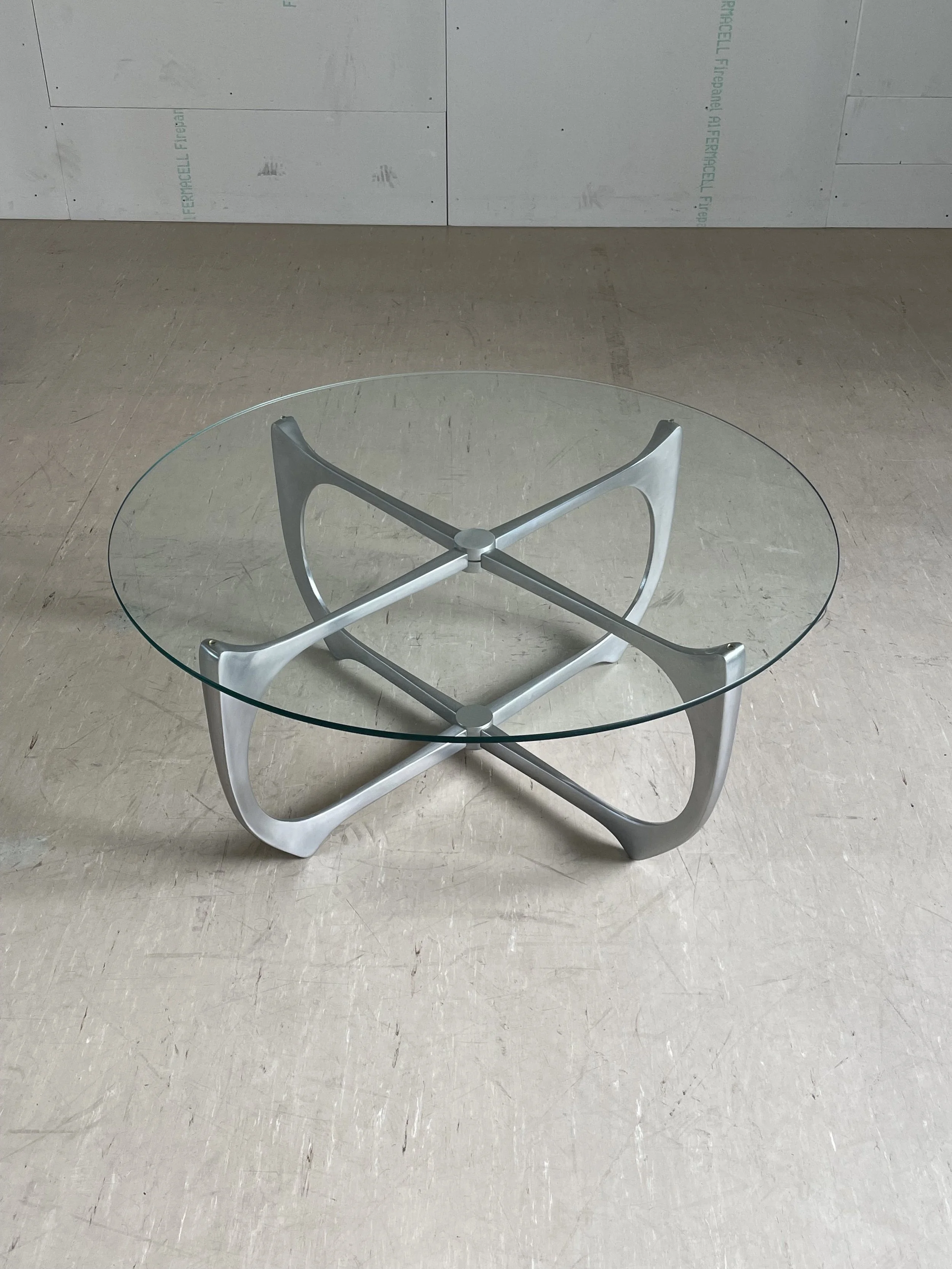 Knut Hesterberg Glas Salontisch / Coffee Table