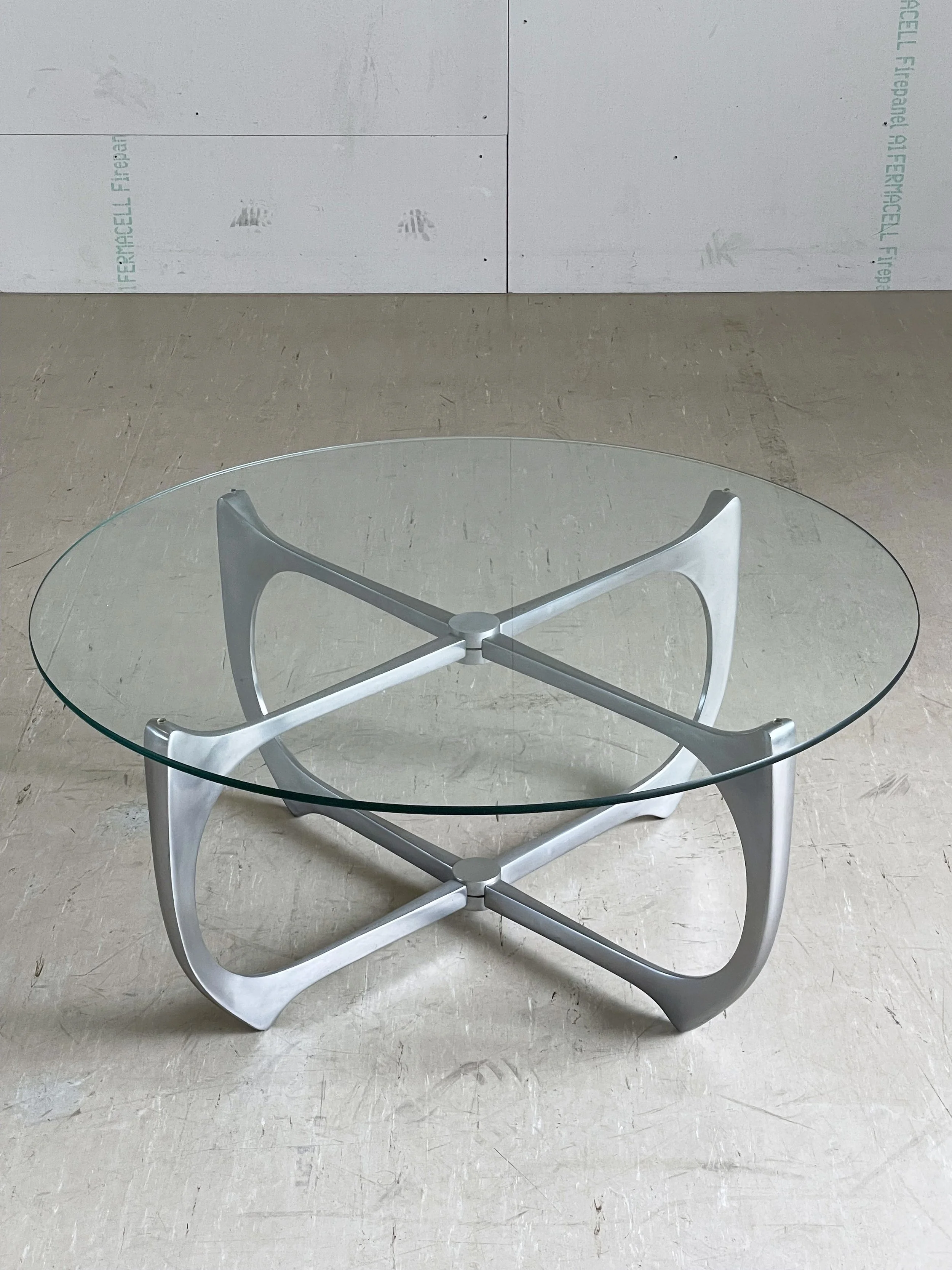 Knut Hesterberg Glas Salontisch / Coffee Table