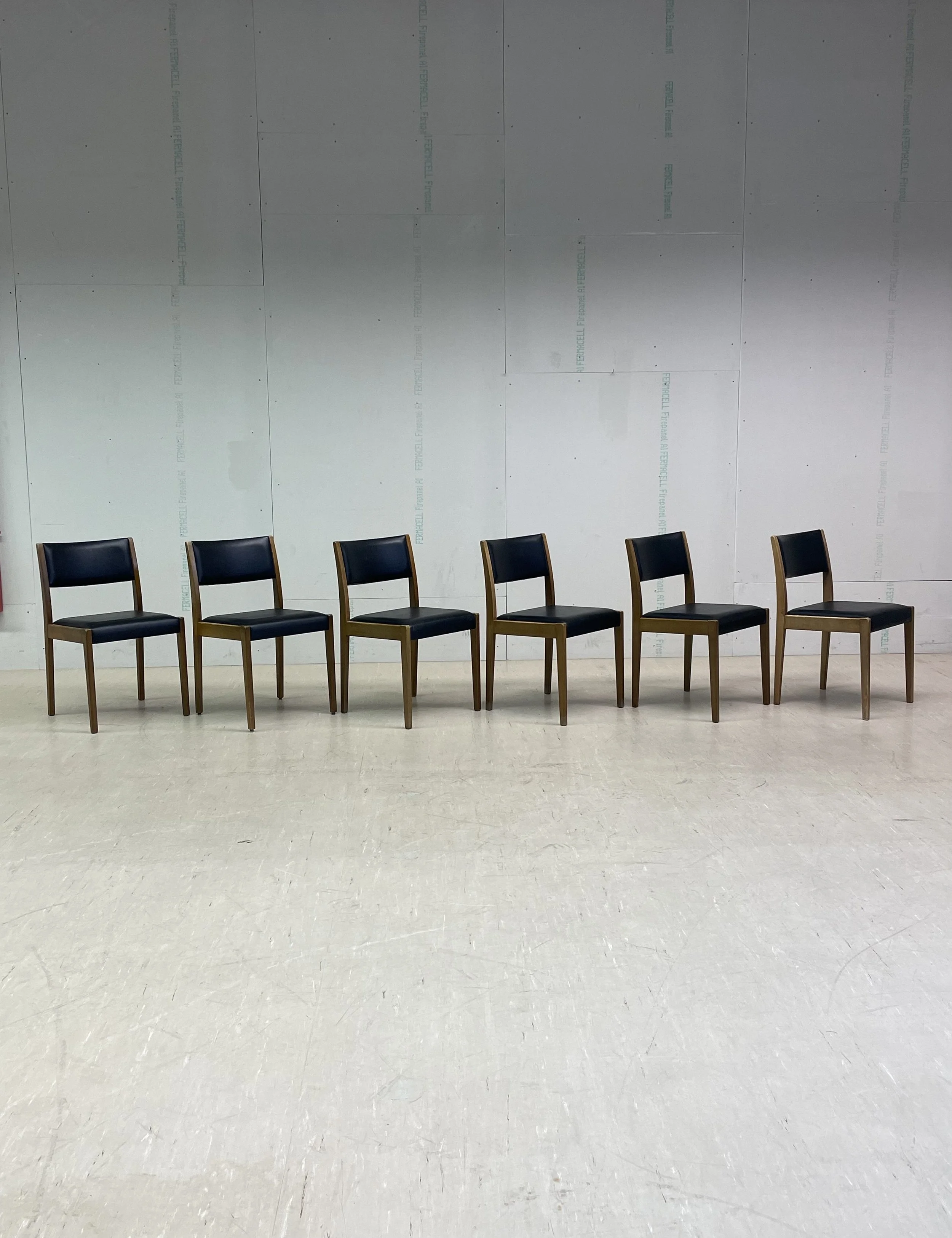 Set of six Mid Century Dining Chairs