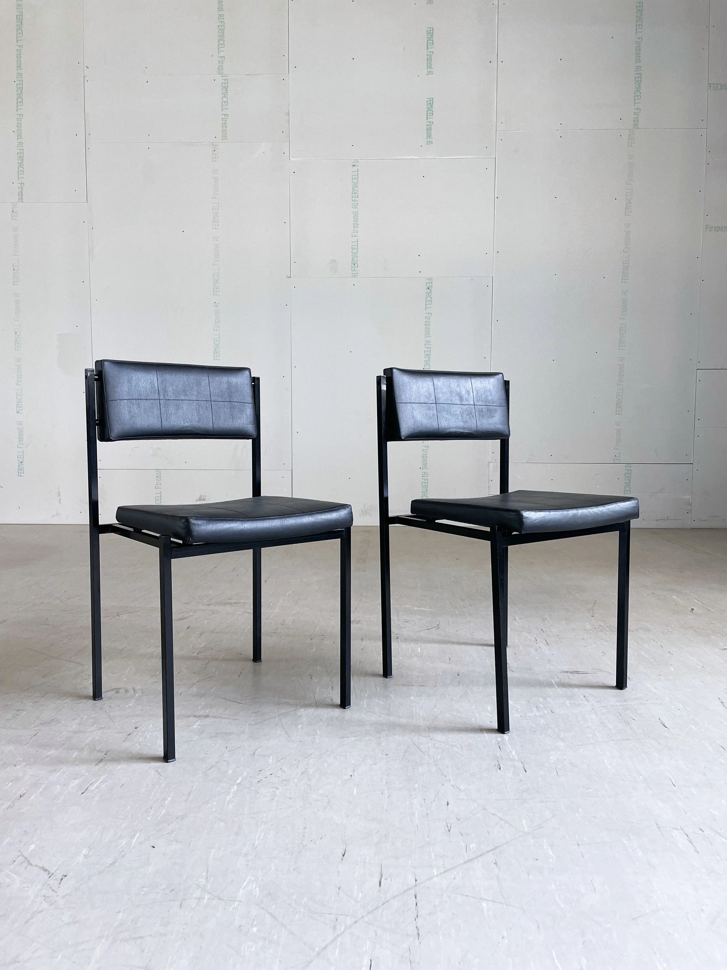 Pair of 1960’s Stella minimalist dining chairs