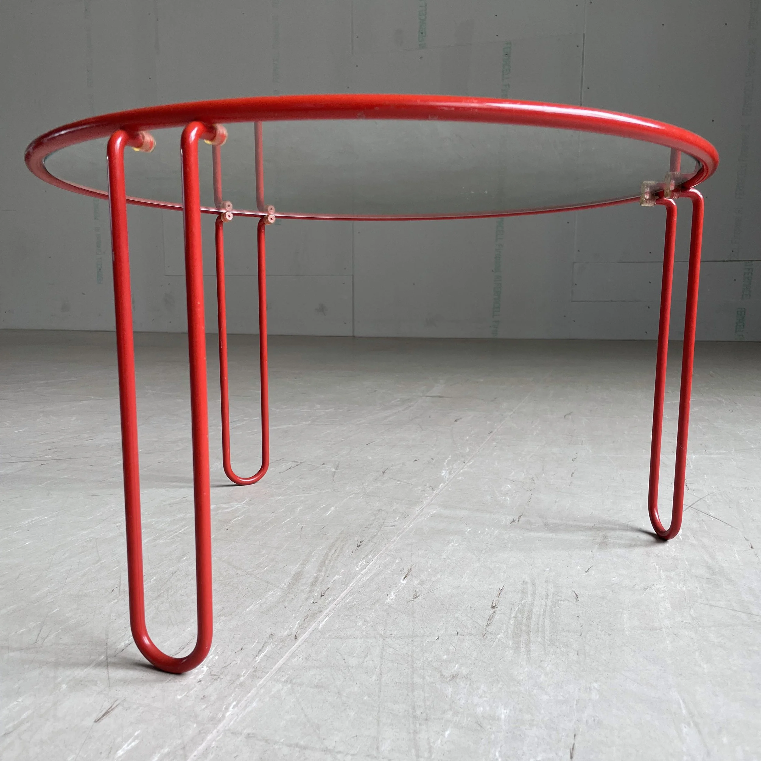 Italian Glass & Chrome Nesting Tables.2.JPG