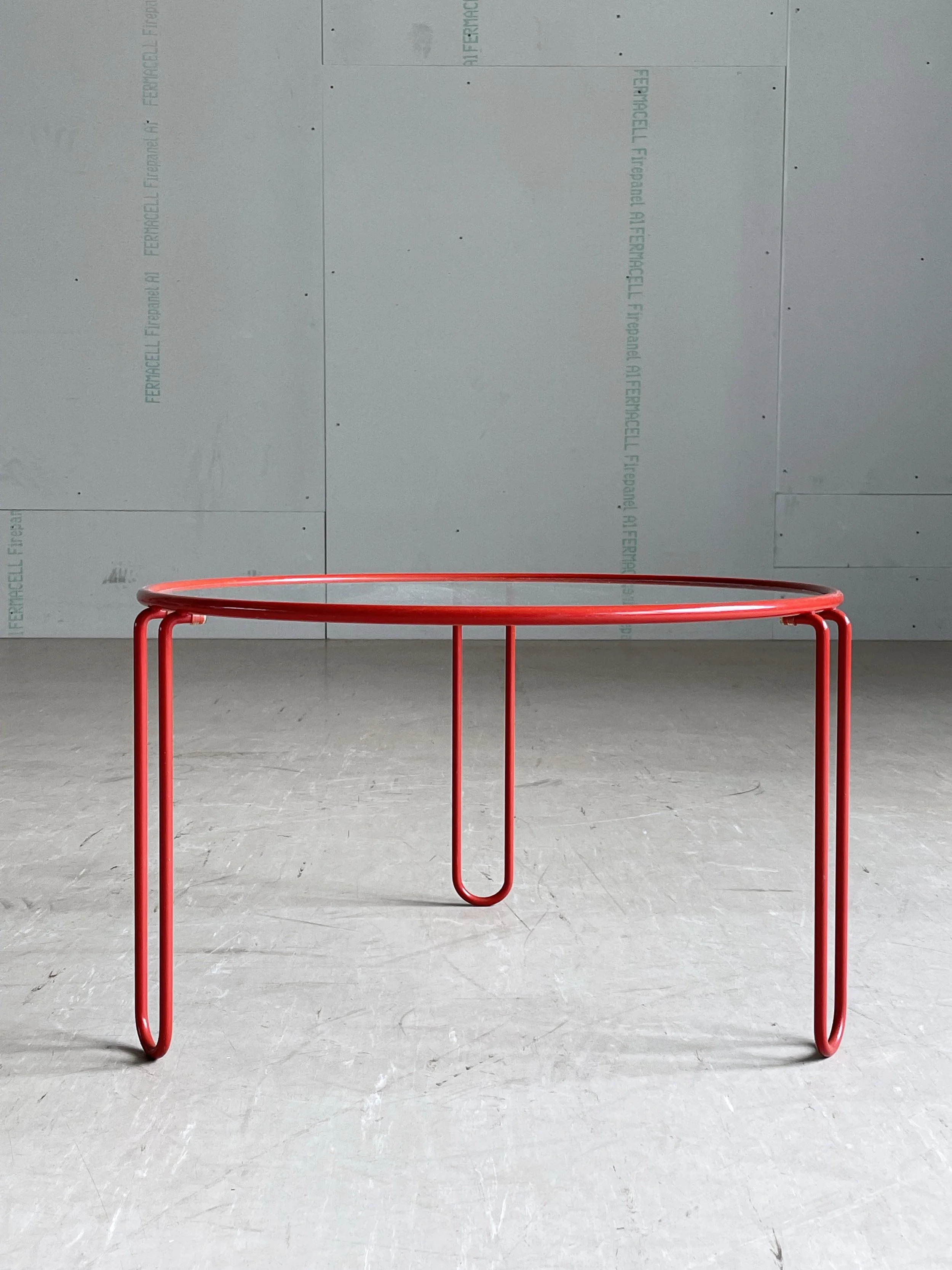 Italian Glass & Chrome Nesting Tables.4.JPG