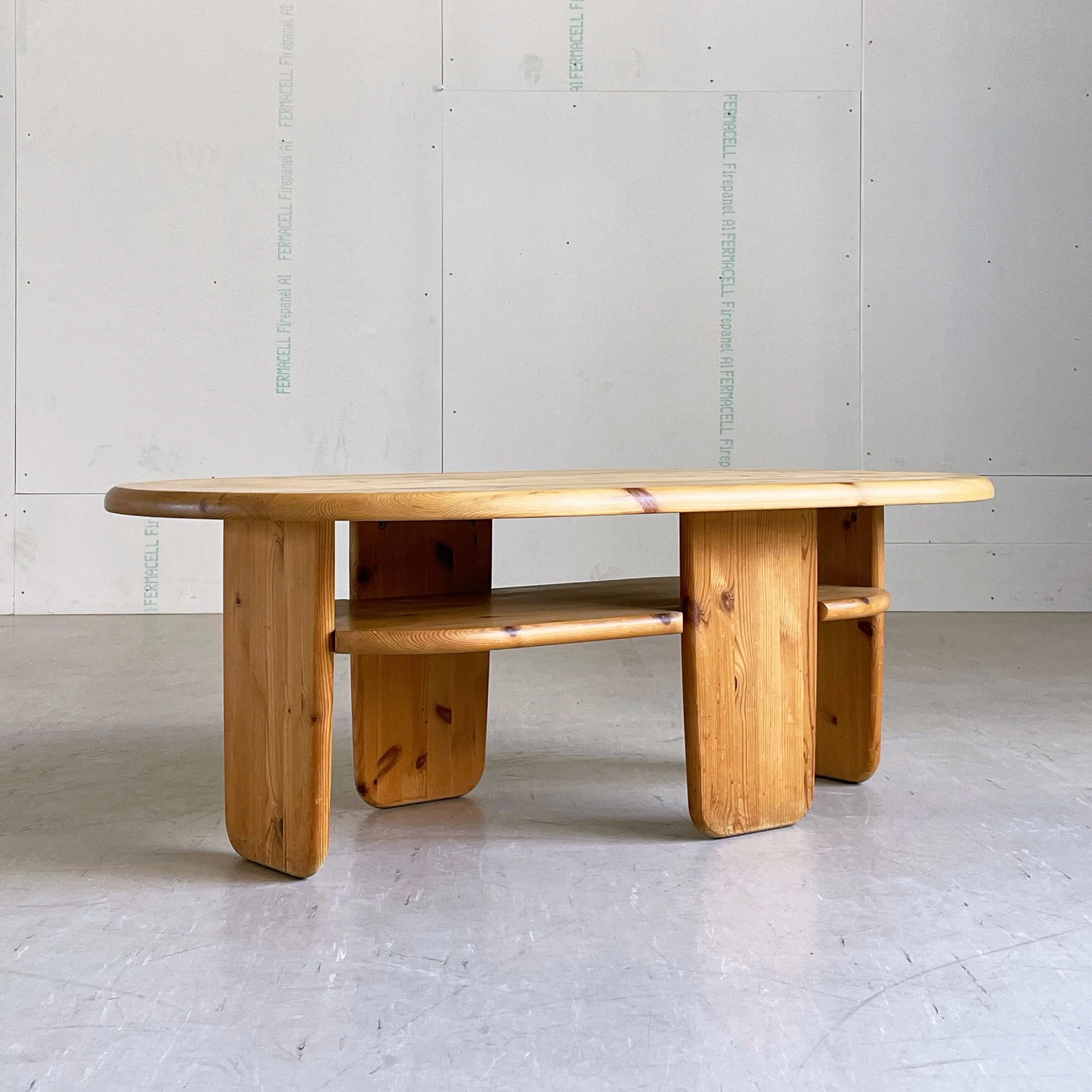 1960’s pinewood coffee table - Rainer Daumiller, Denmark