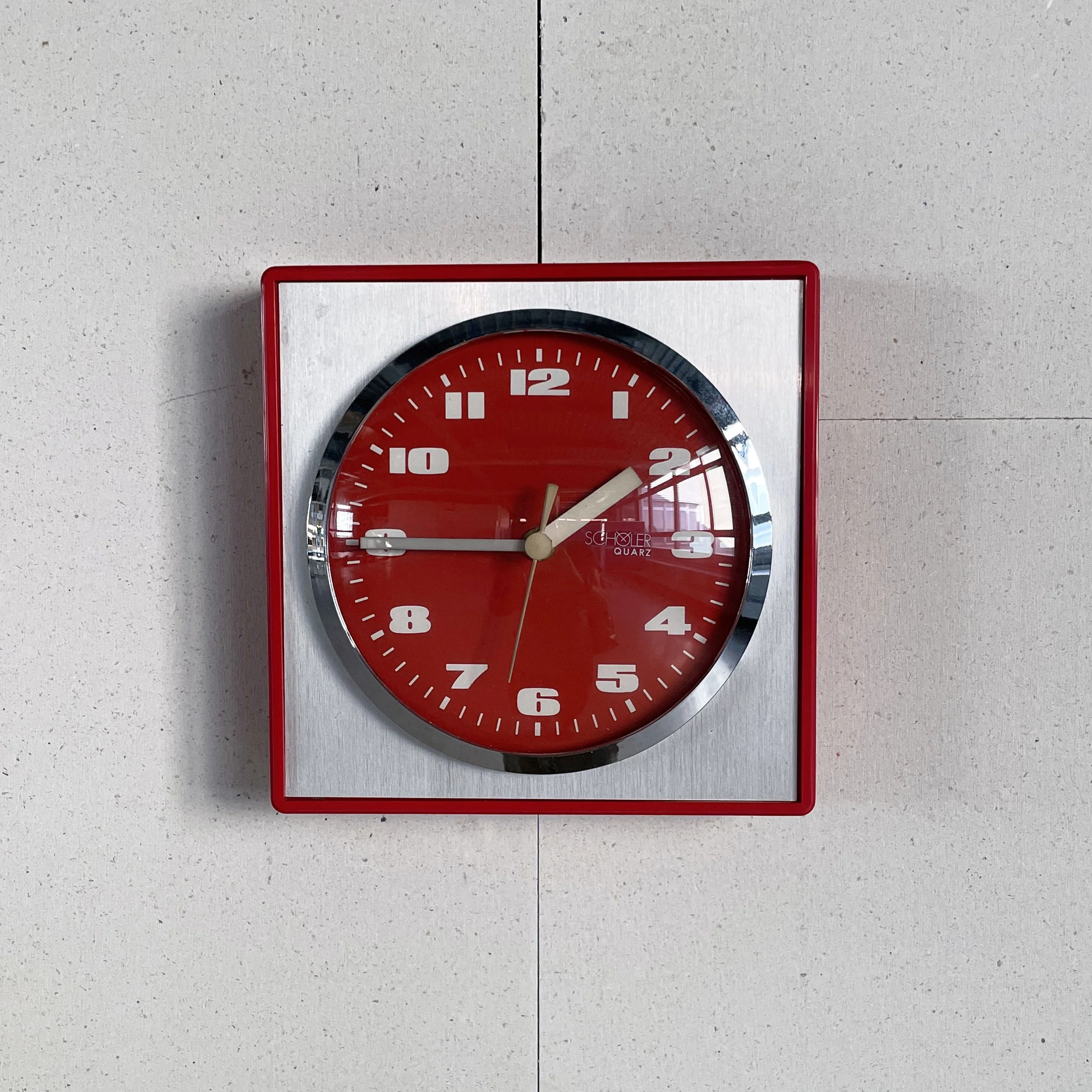 Küchenuhr rot