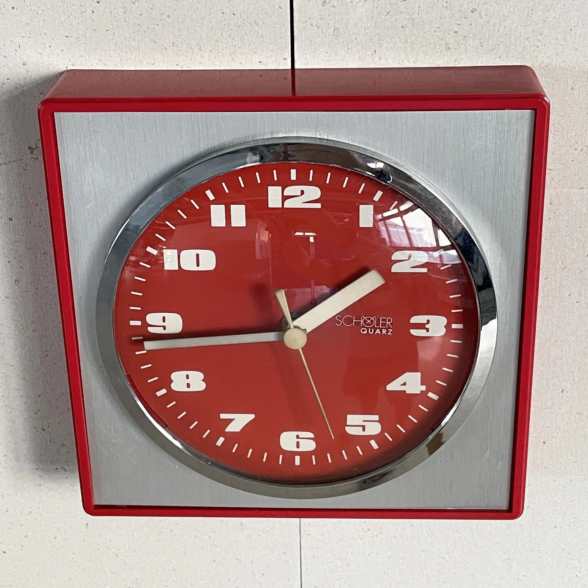 Küchenuhr rot