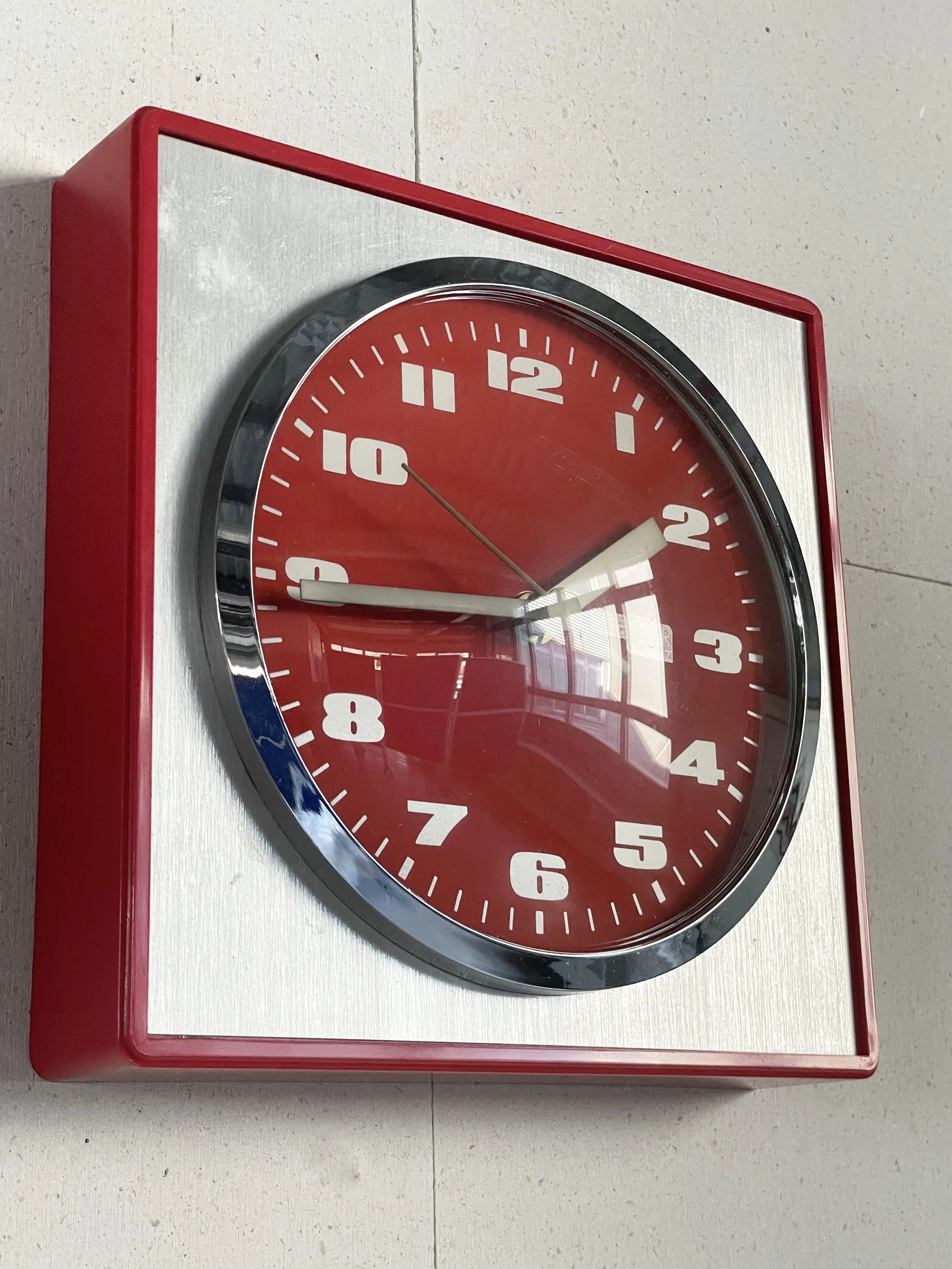 Küchenuhr rot