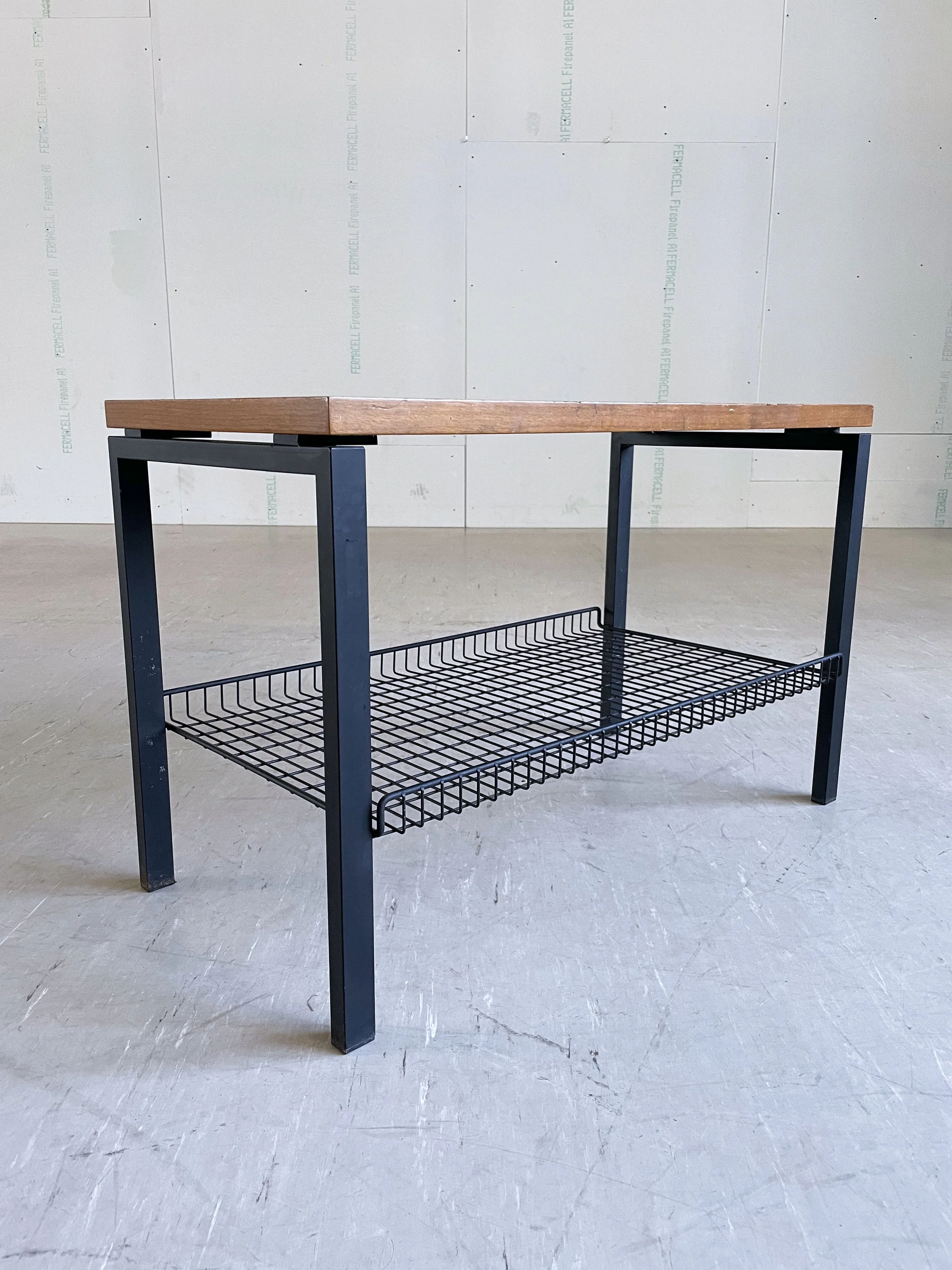 Beistelltisch Holz/Metall