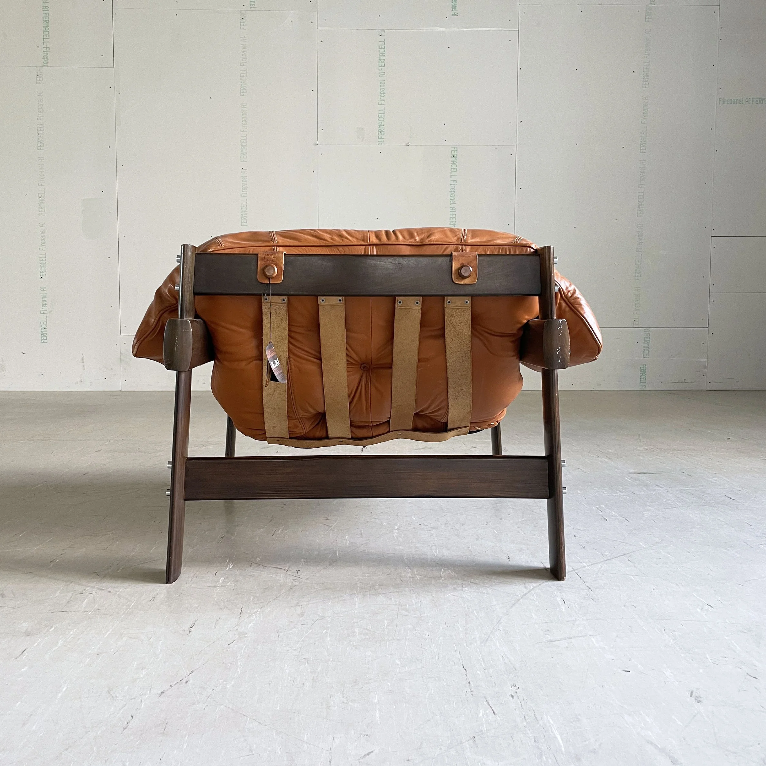 Percival Lafer Leather Armchair