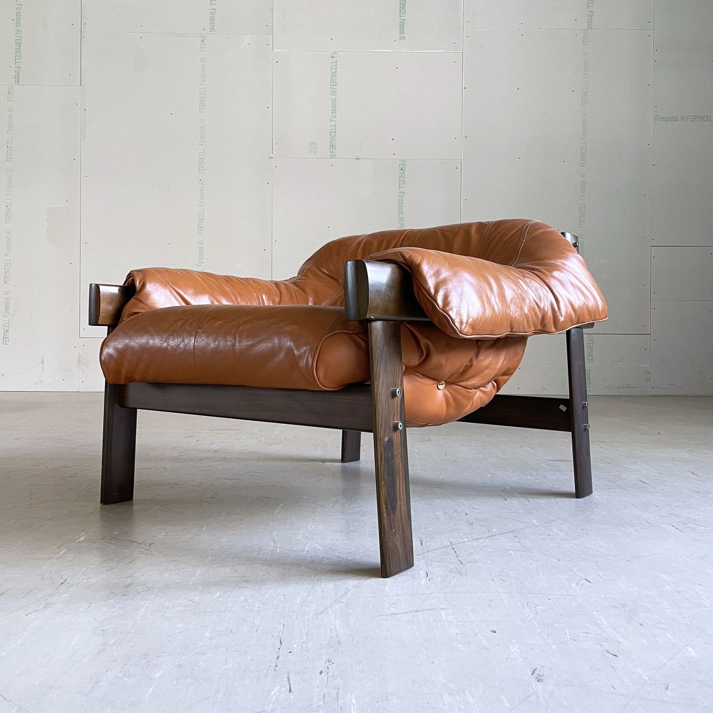 Percival Lafer Leather Armchair