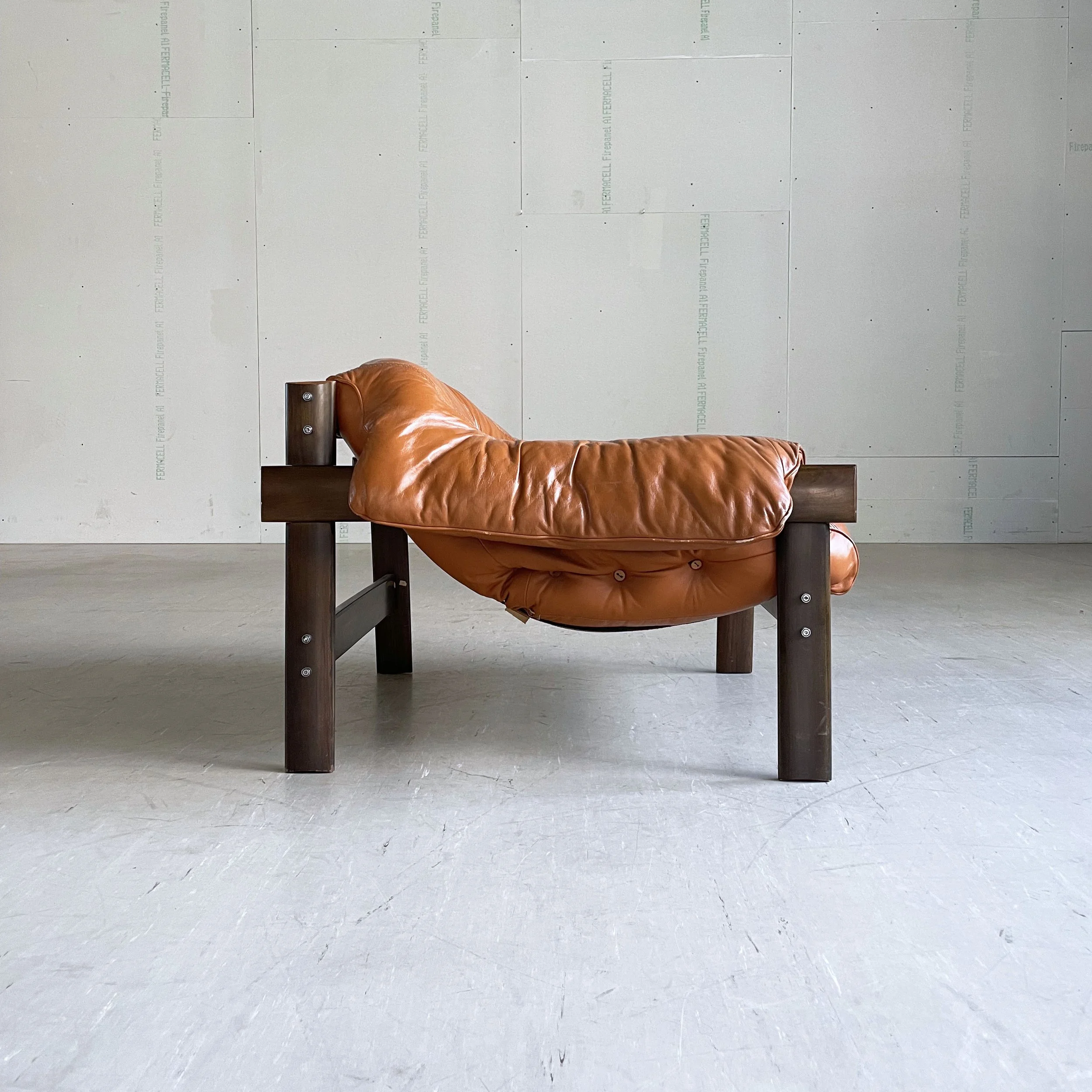 Percival Lafer Leather Armchair