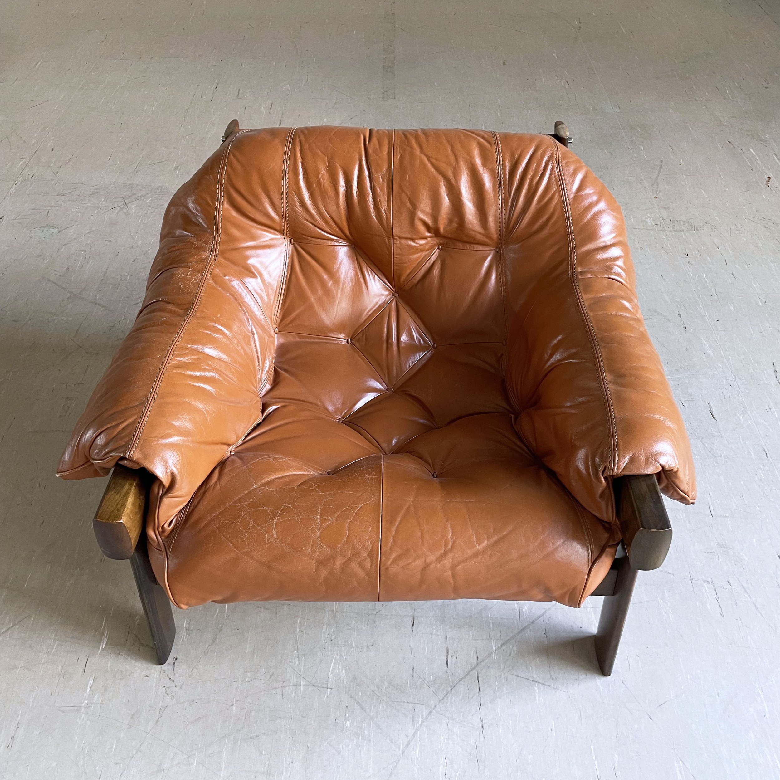 Percival Lafer Leather Armchair
