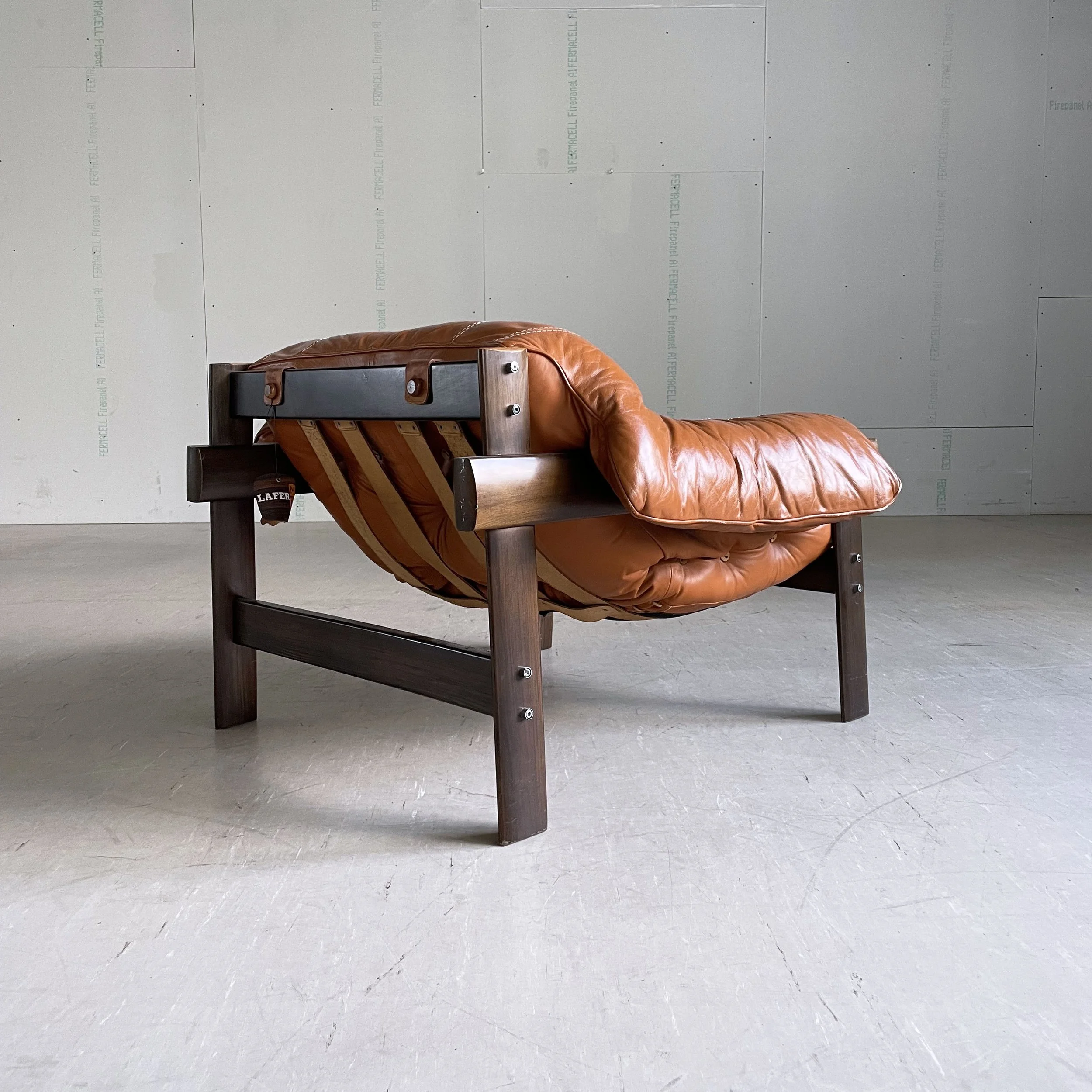 Percival Lafer Leather Armchair