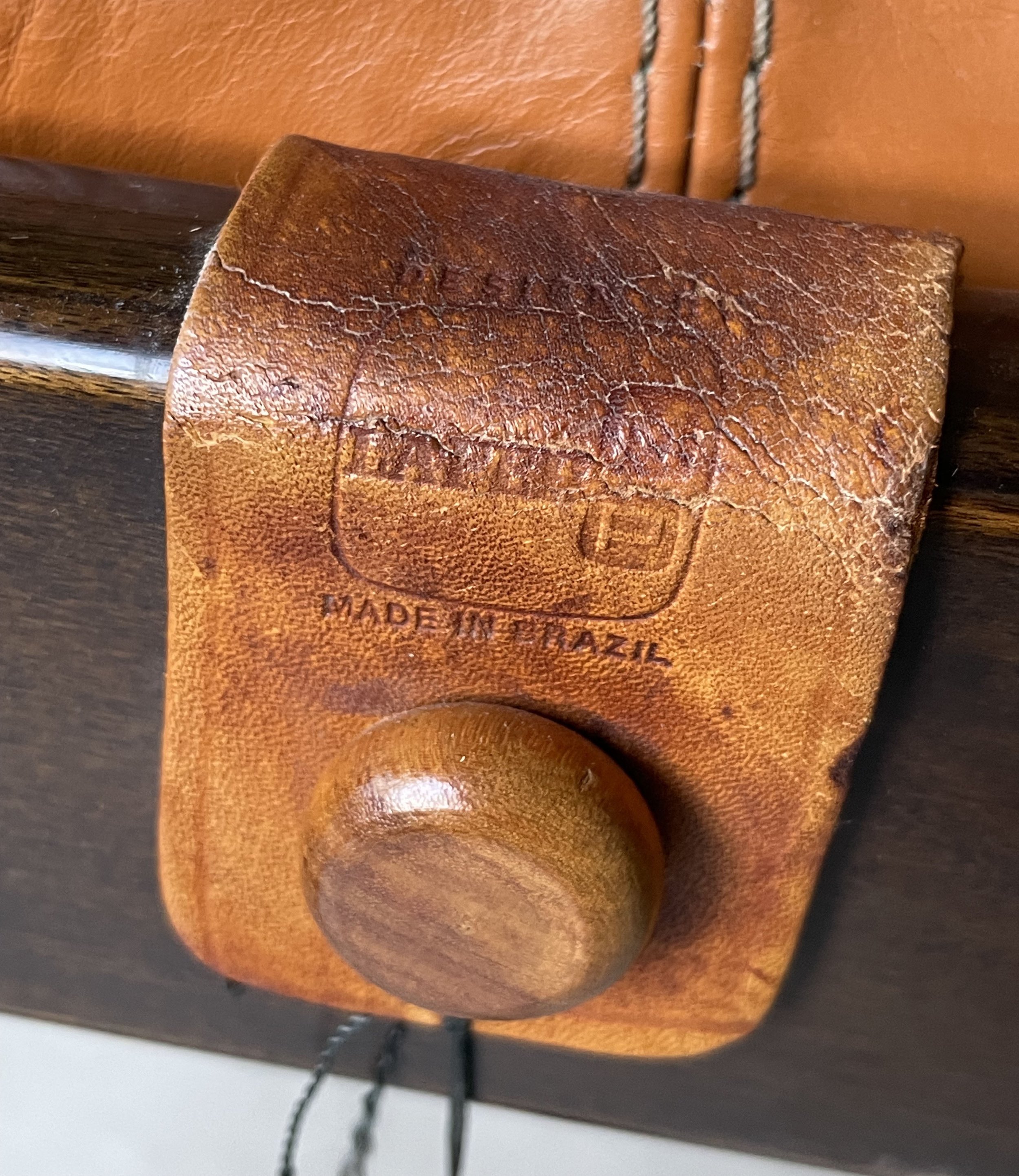 Percival Lafer Leather Armchair