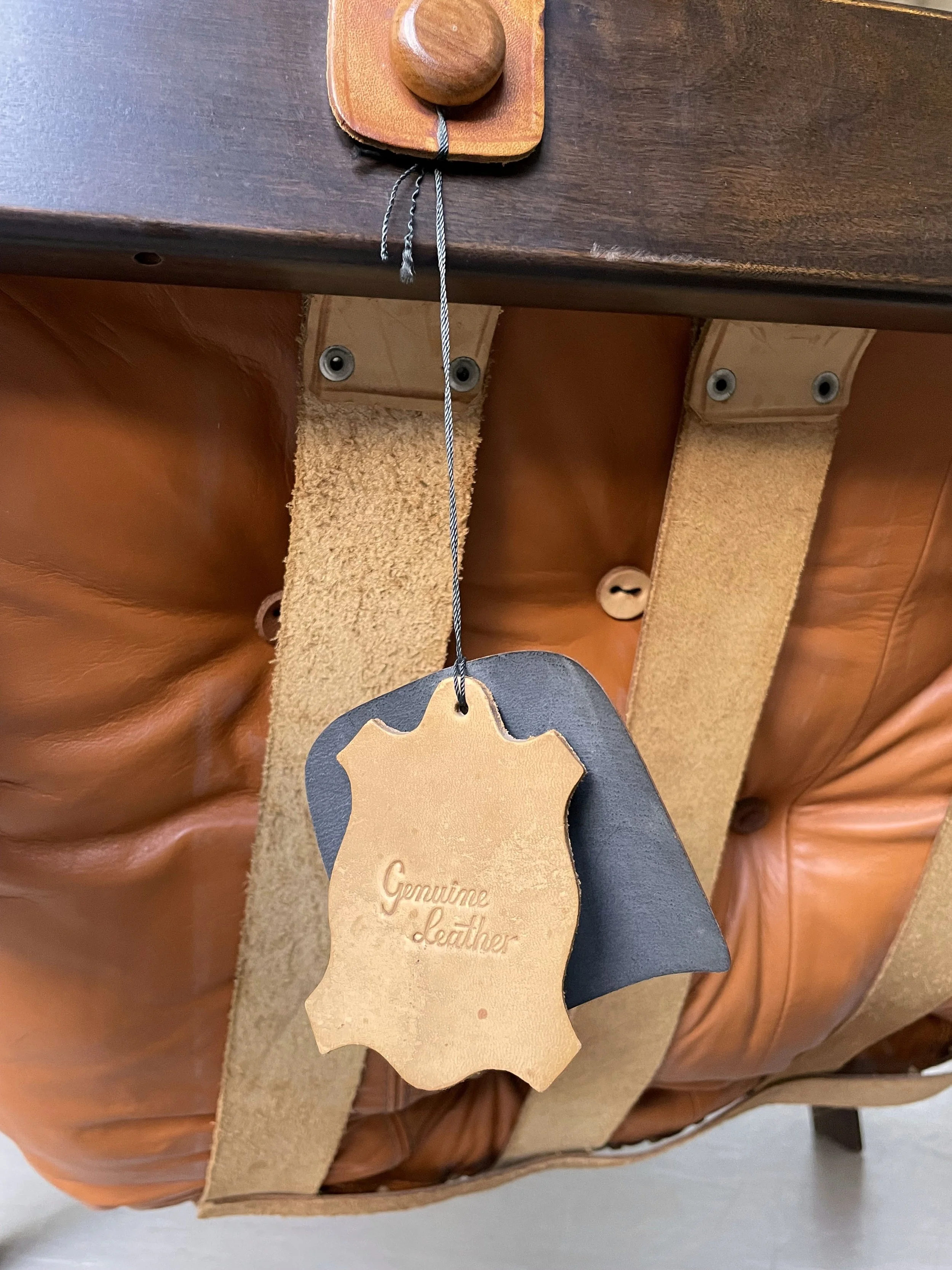 Percival Lafer Leather Armchair