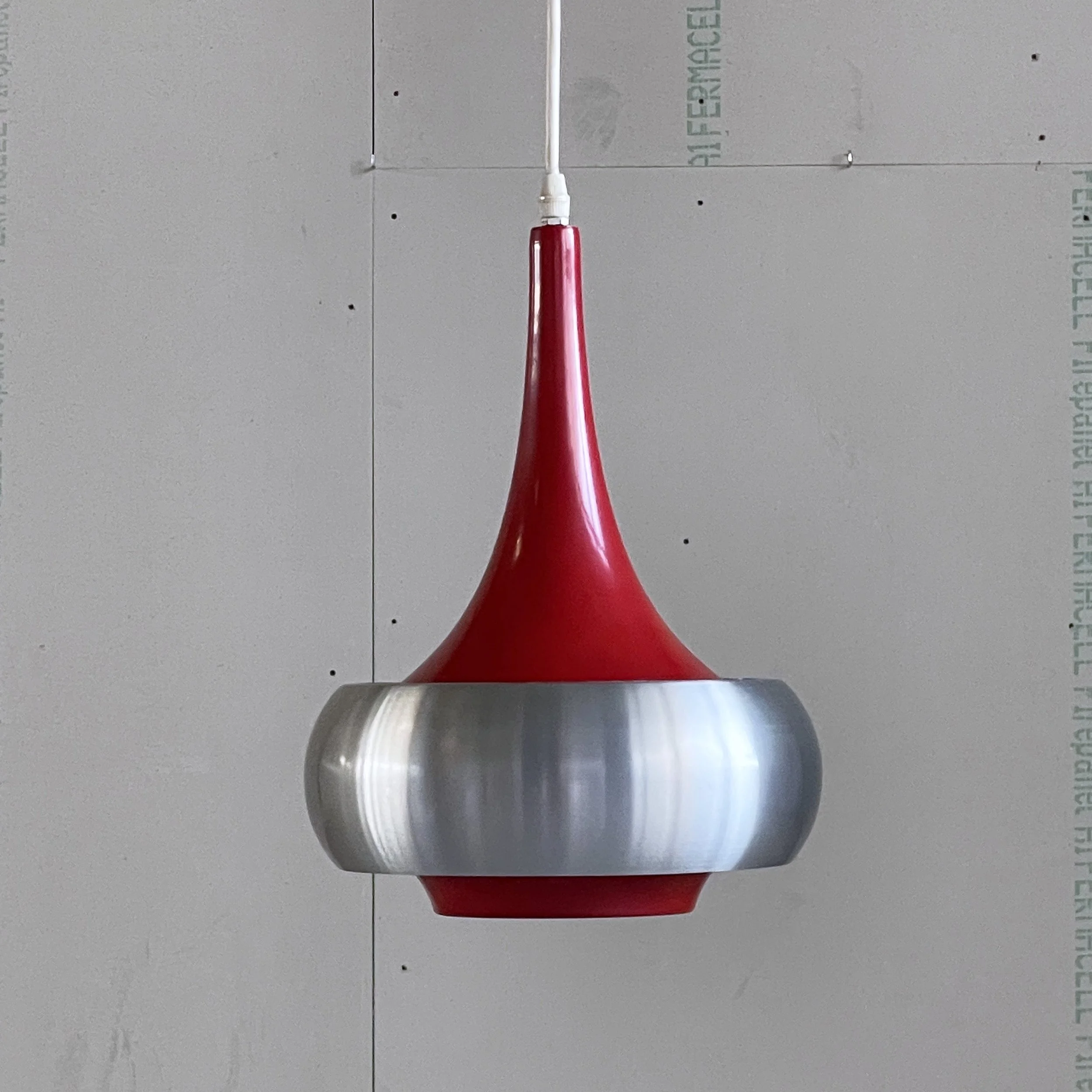 Vintage 1960's Jo Danish Pendant Lamp