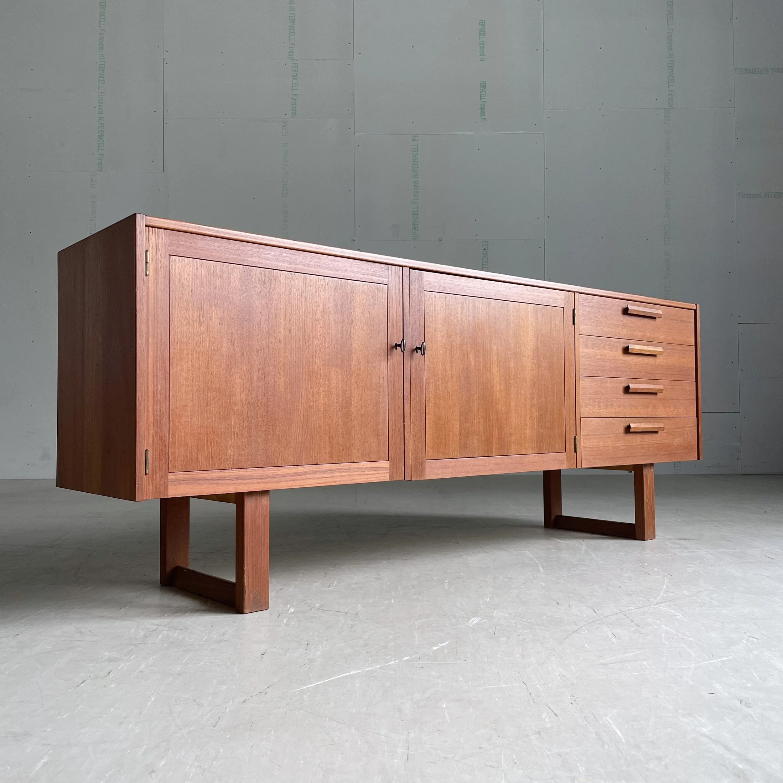 1960’s Nils Jonsson Teak Sideboard for Troeds, Sweden