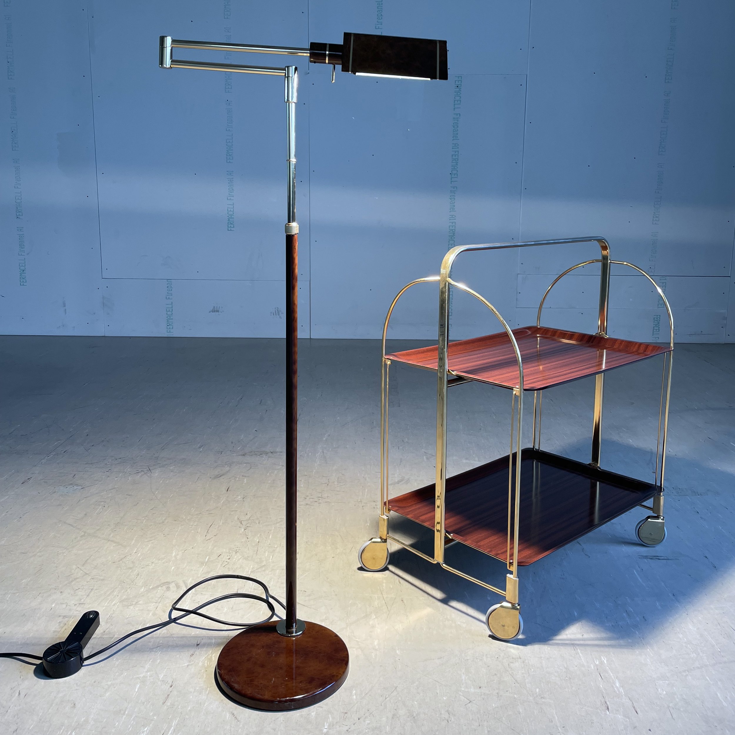 Ständerlampe holz:gold.9.JPG