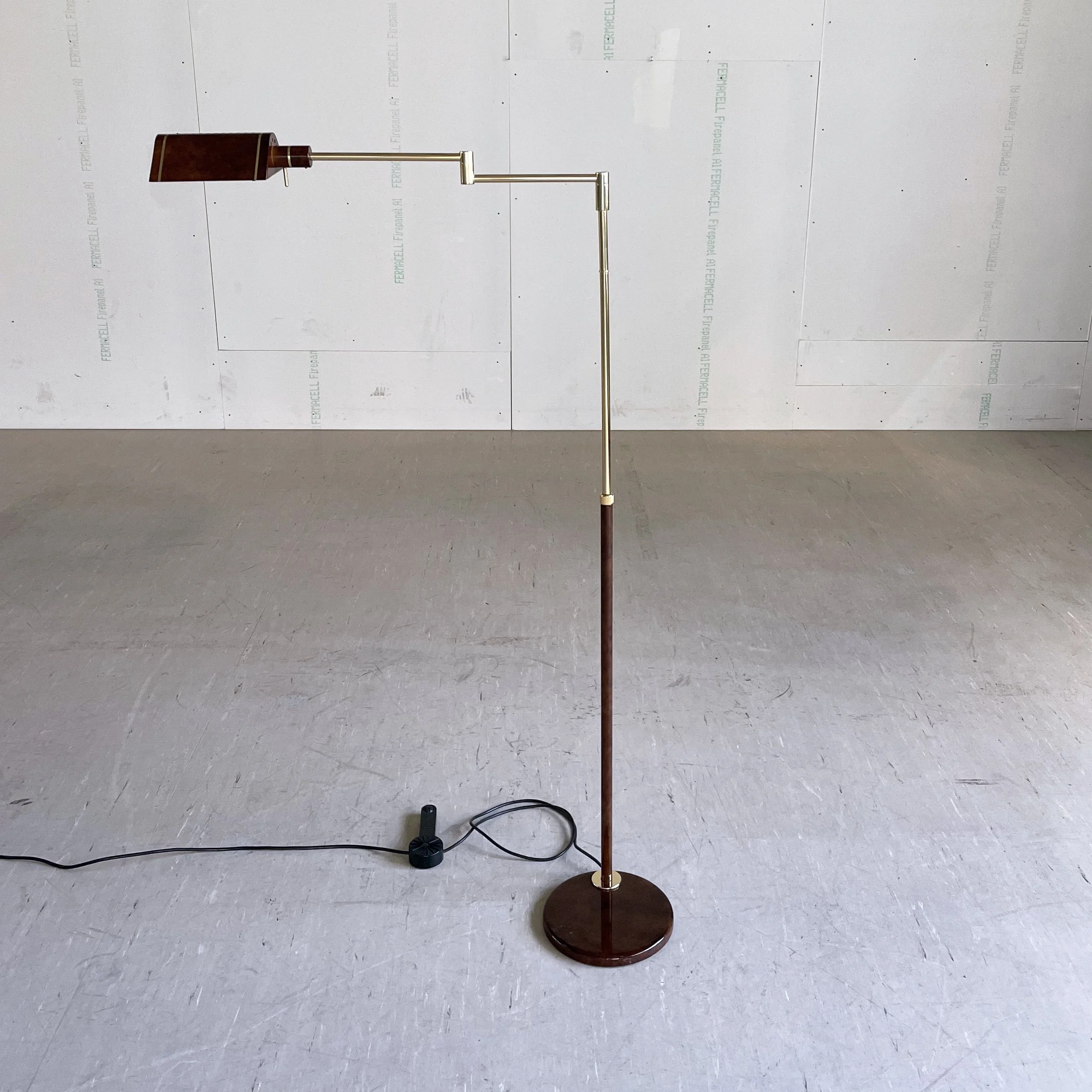 Ständerlampe holz:gold.12.JPG