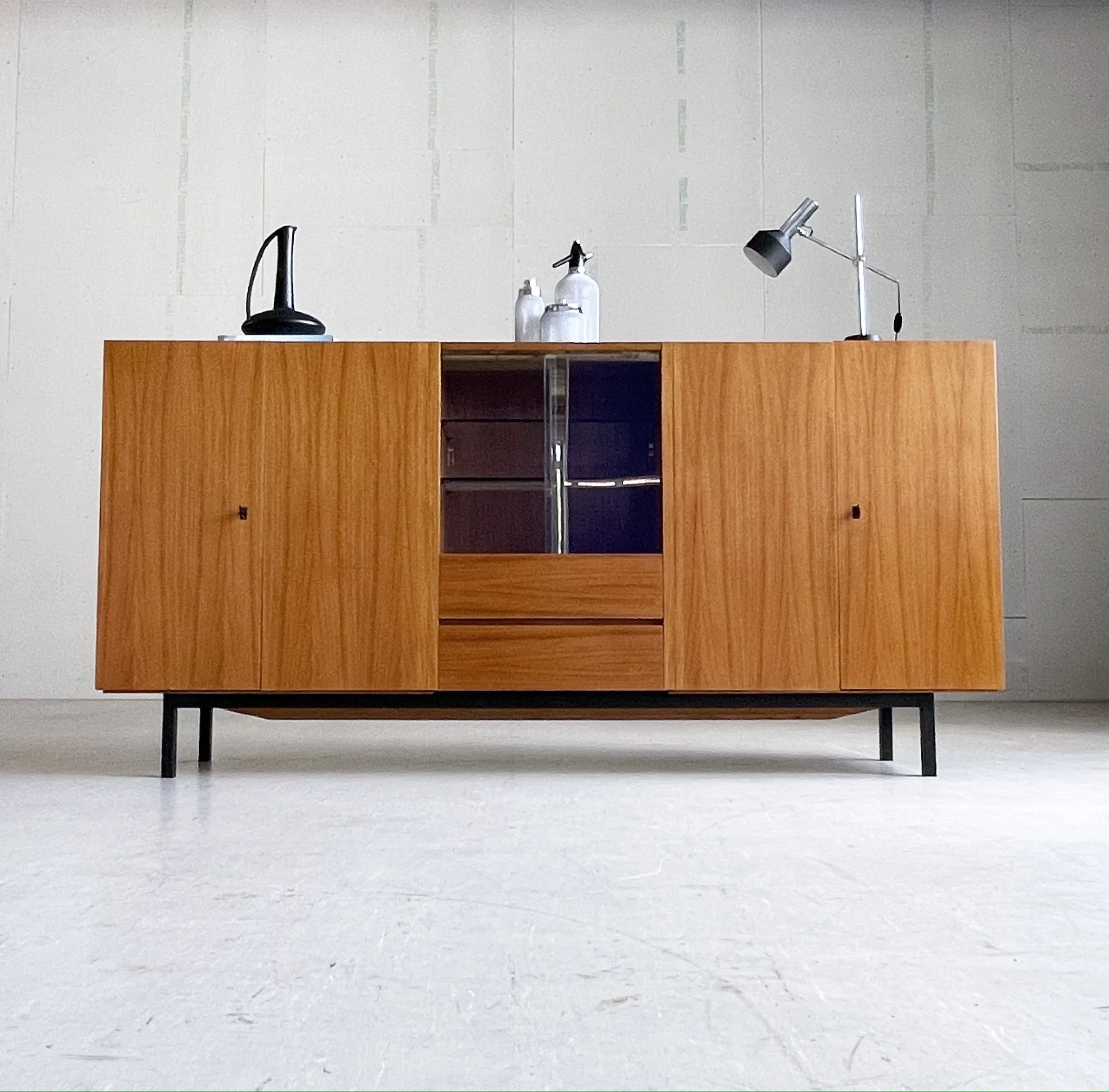 1960's MSL Minimalist Walnut Sideboard