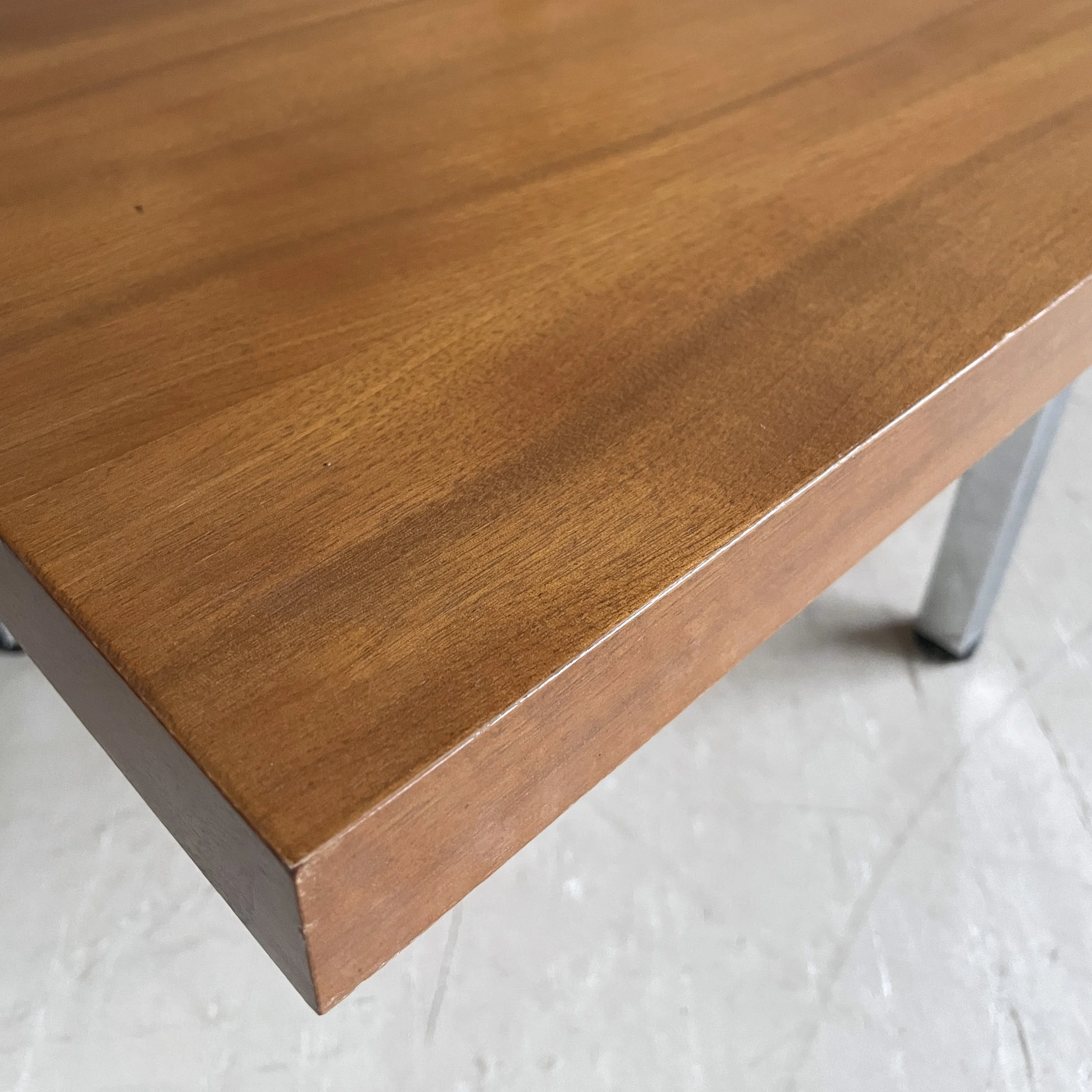 Beistelltisch Holz:Chrome.4.JPG