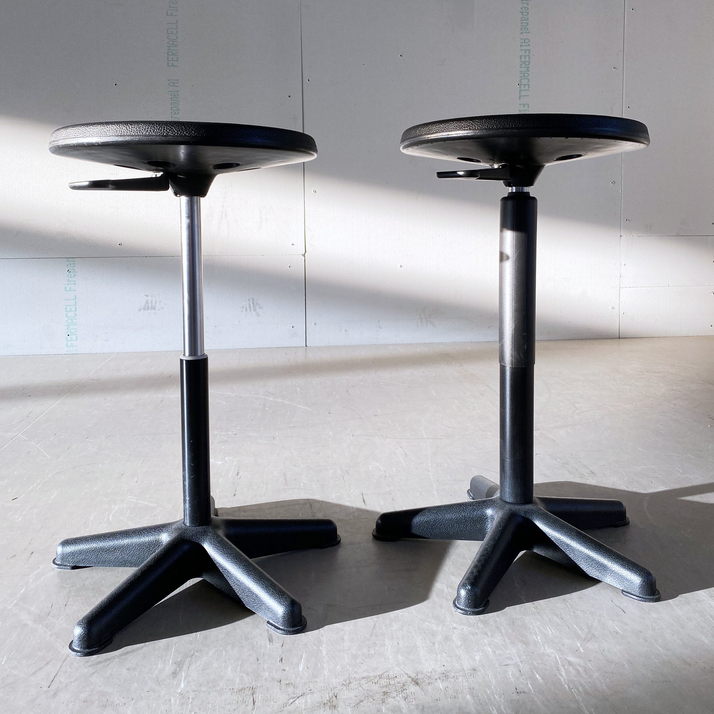 Pair of Vintage Atelier Stools