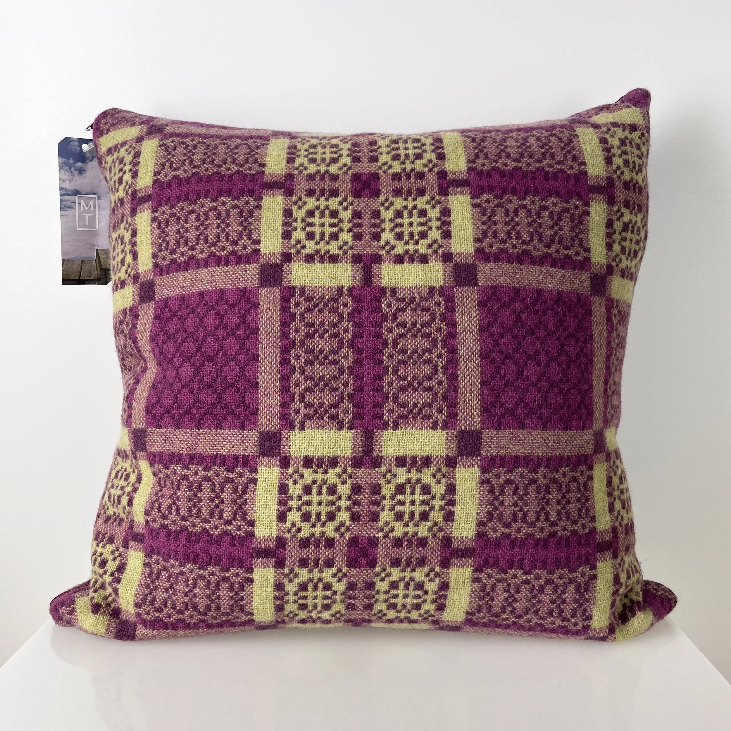 Melin Tregwynt ‘KNOT GARDEN’ Lambswool Cushion