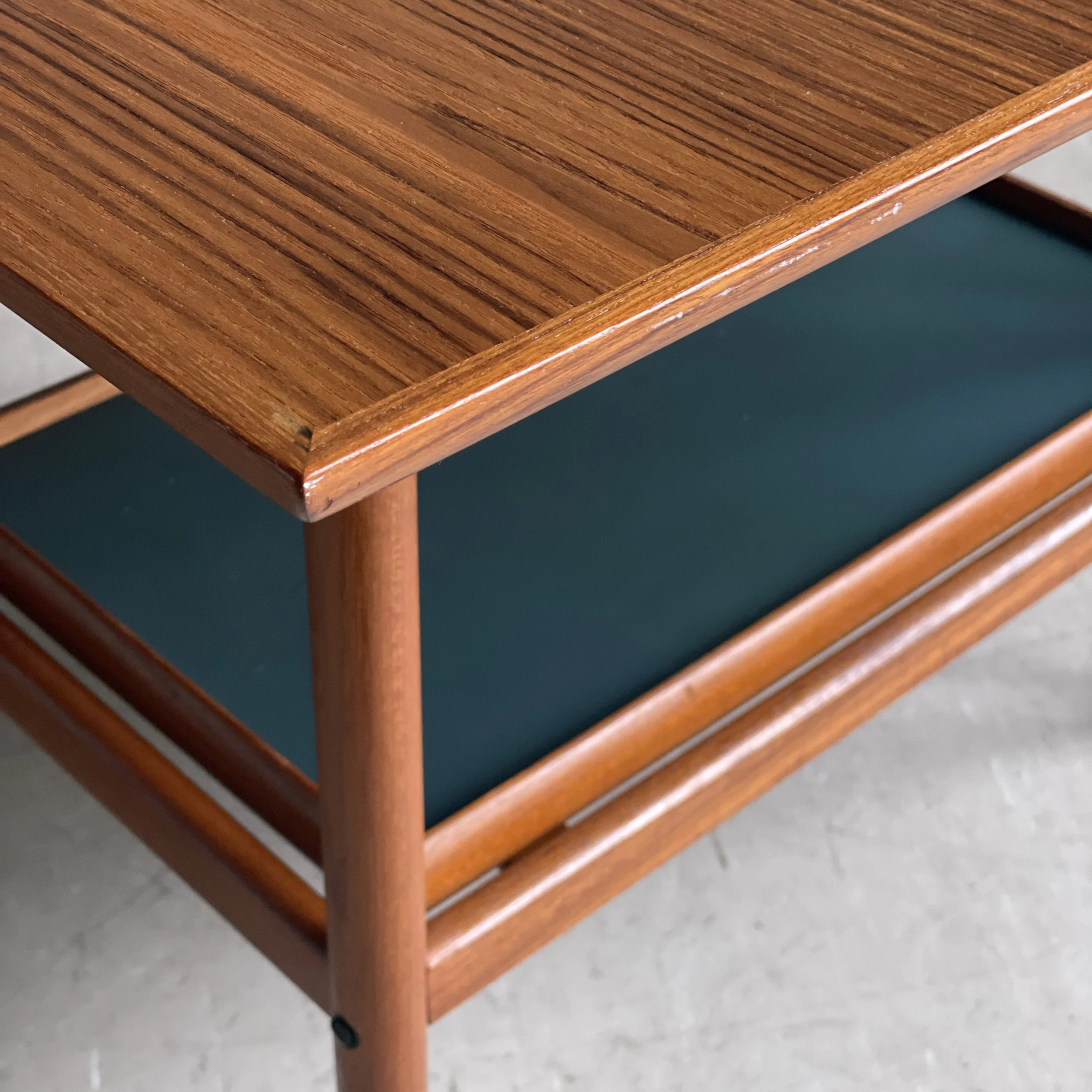 1960’s Grete Talk fold out teak service trolley/ table. Produced by ...