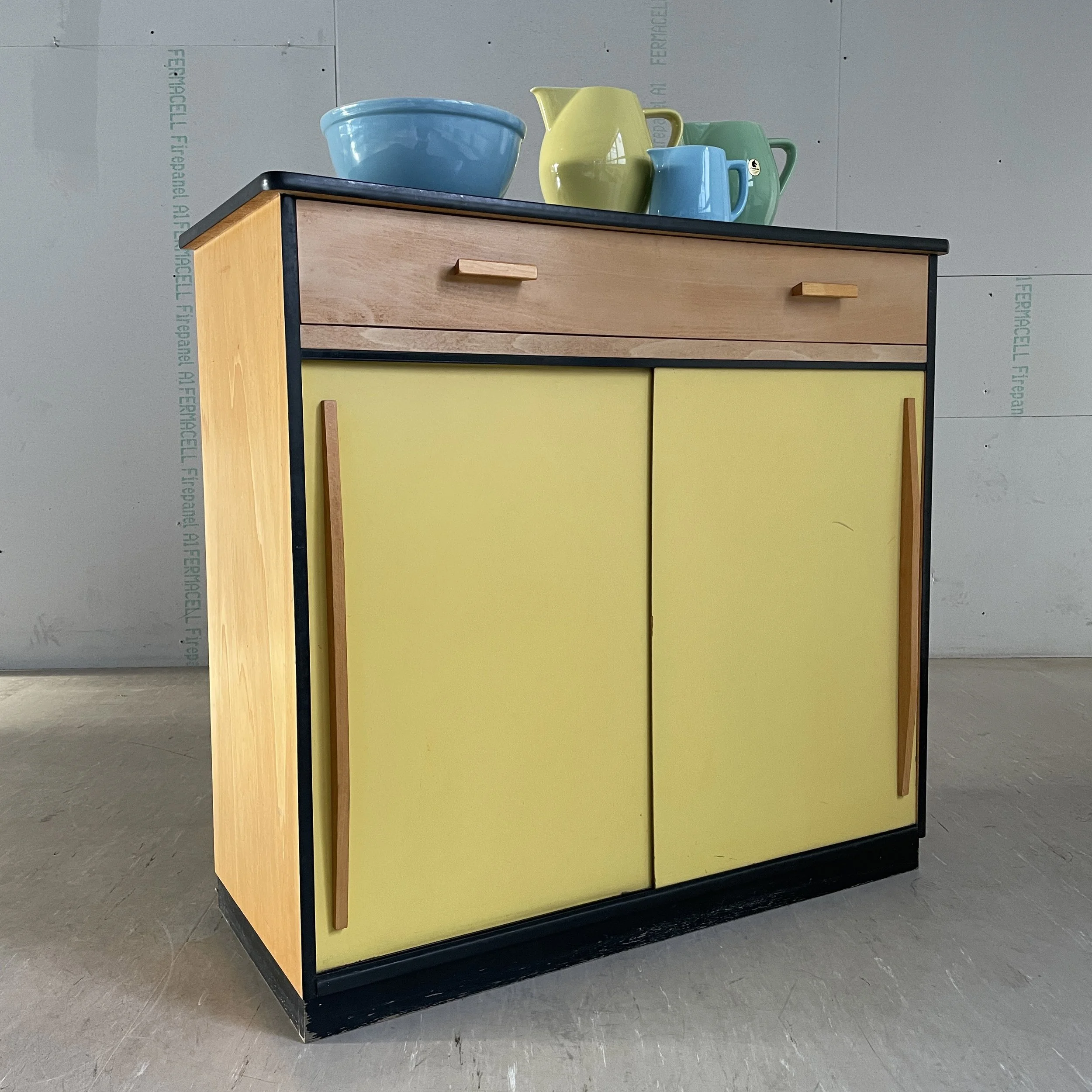 1950’s kitchen storage cupboard
