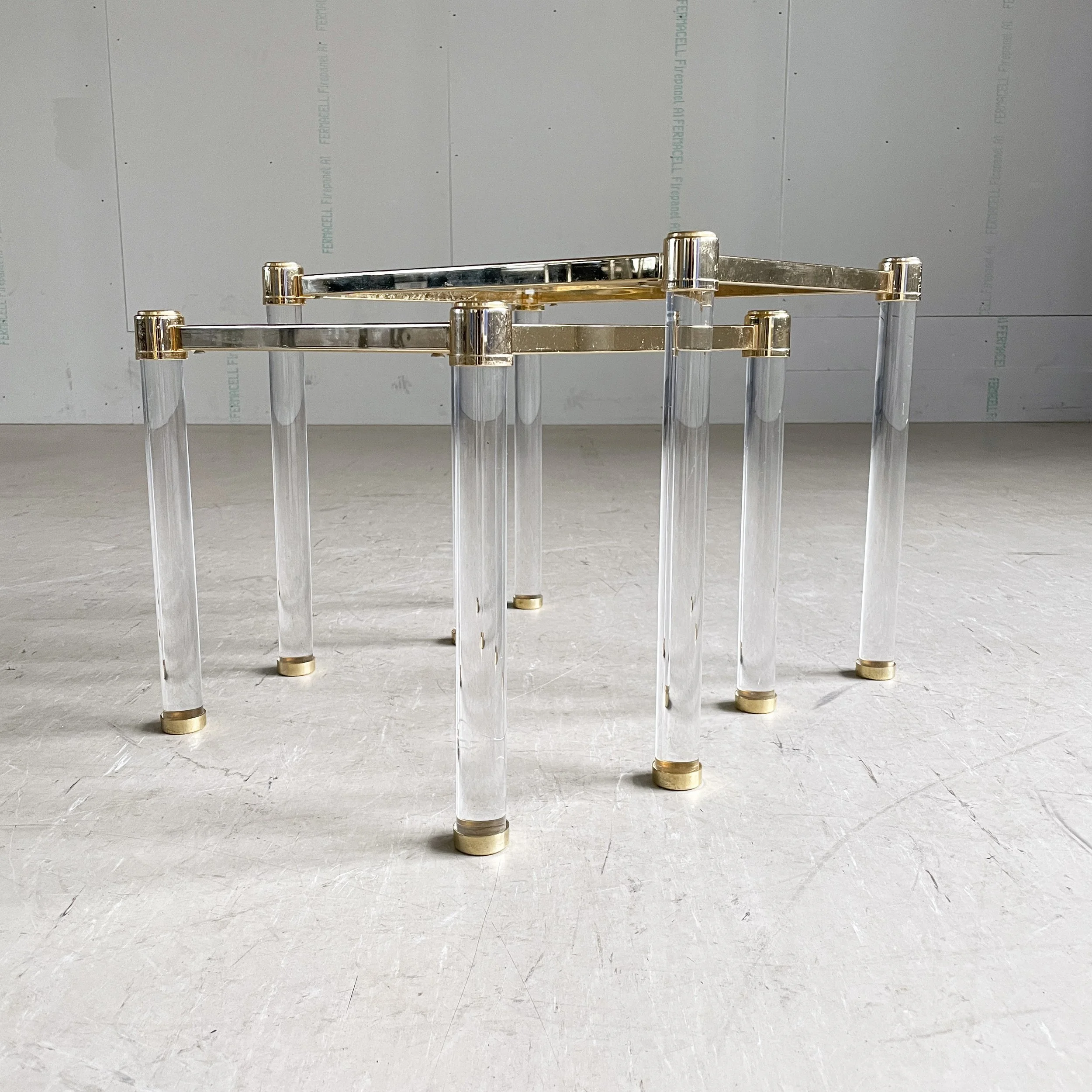 Hollywood Regency Nest of Tables.7.JPG