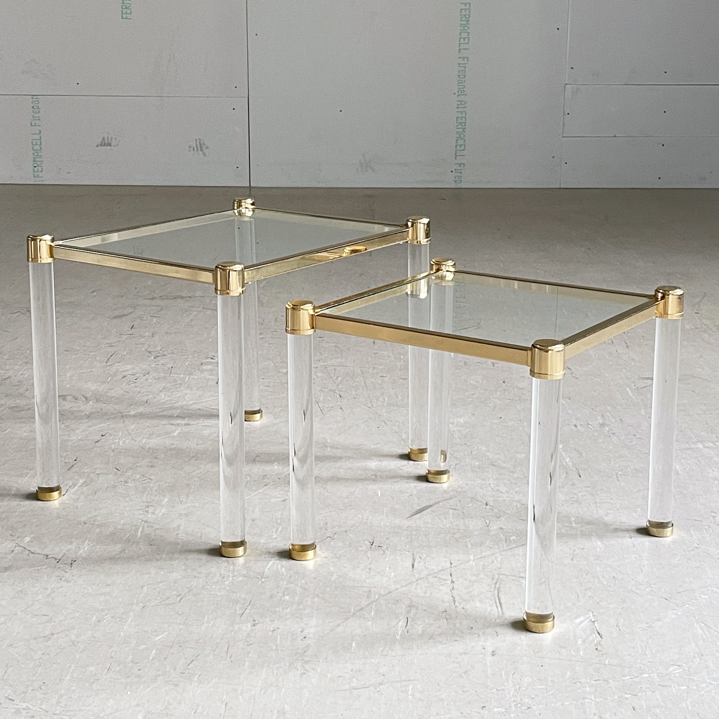 Hollywood Regency Nest of Tables.16.JPG