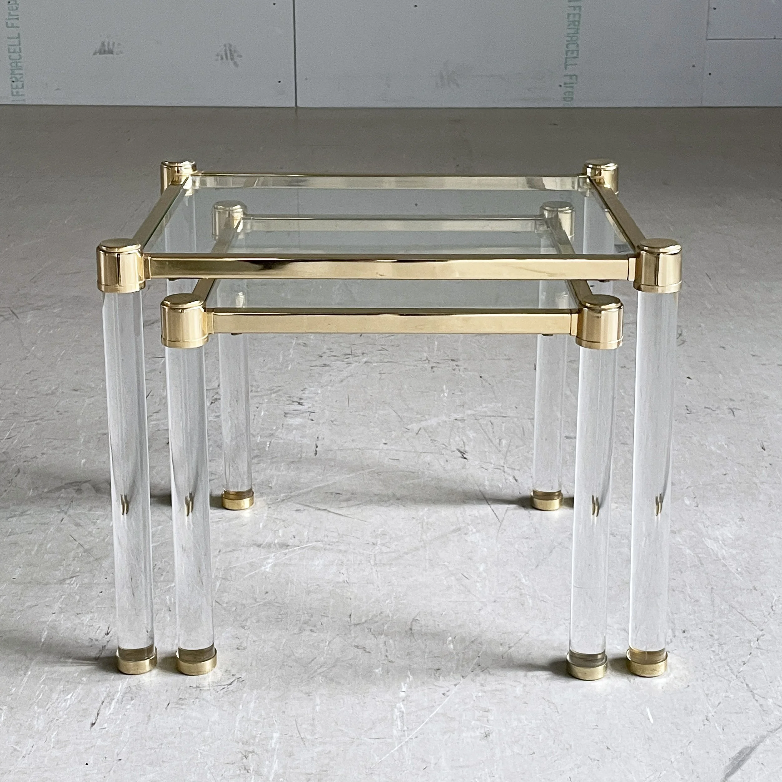 Hollywood Regency Nest of Tables.17.JPG