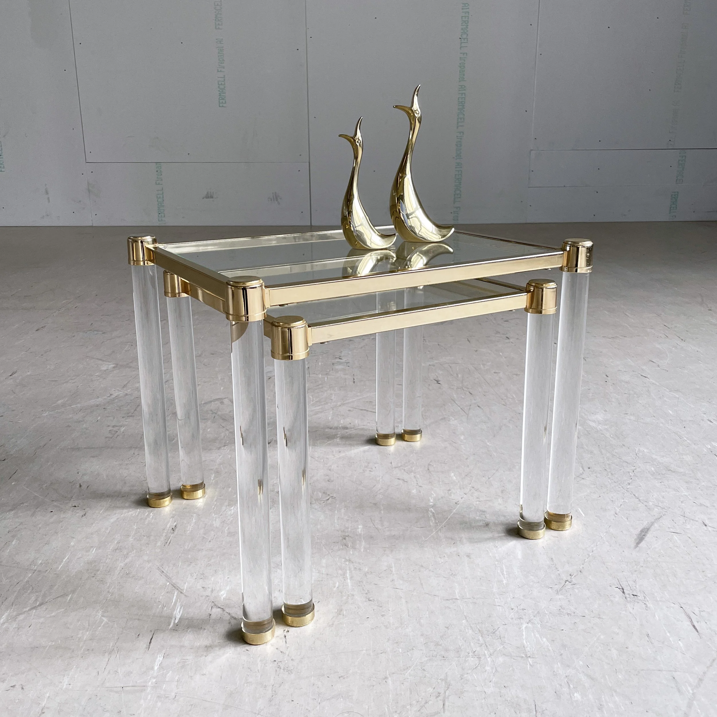 Hollywood Regency style nesting tables