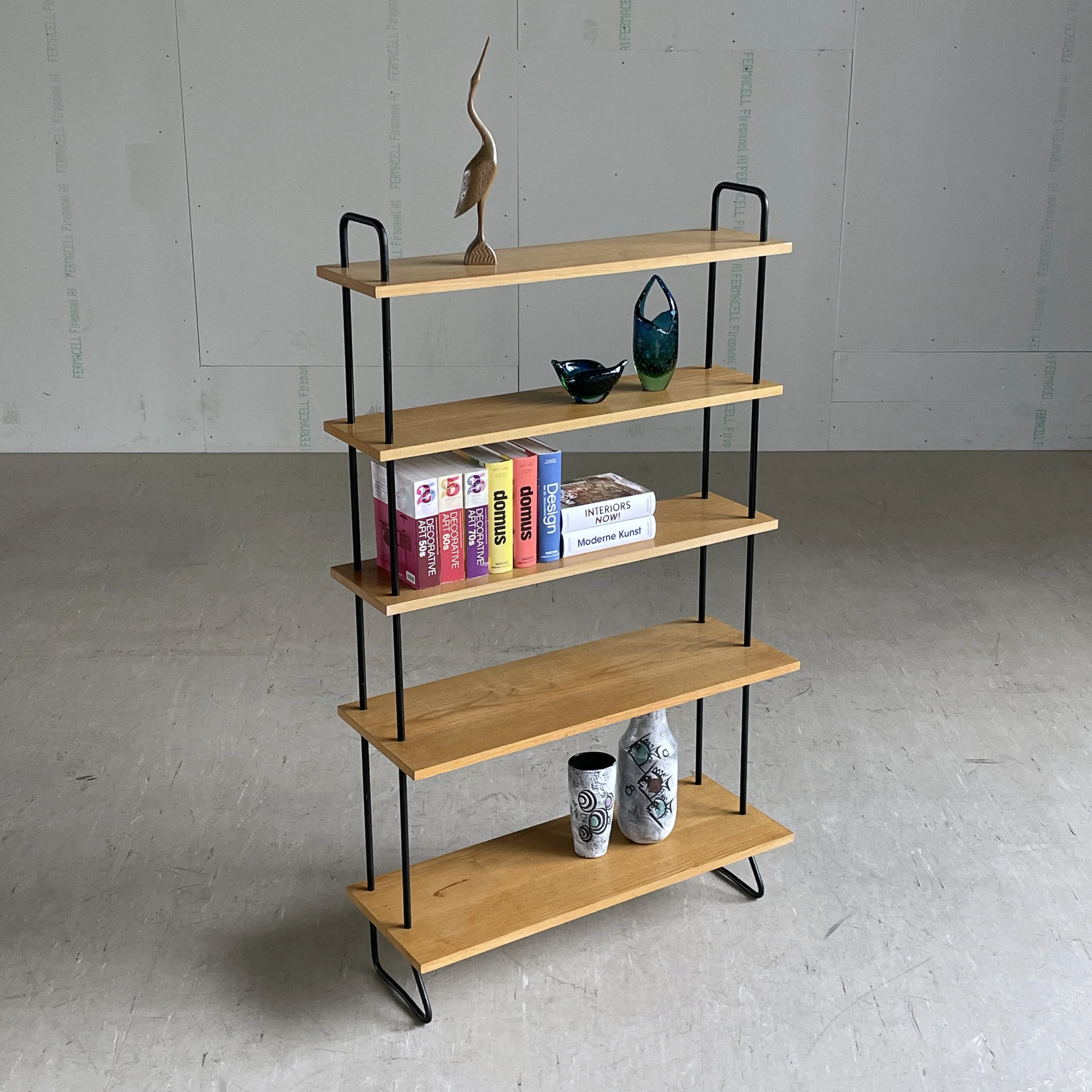 Wohnbedarf Mid Century Modular Shelving System